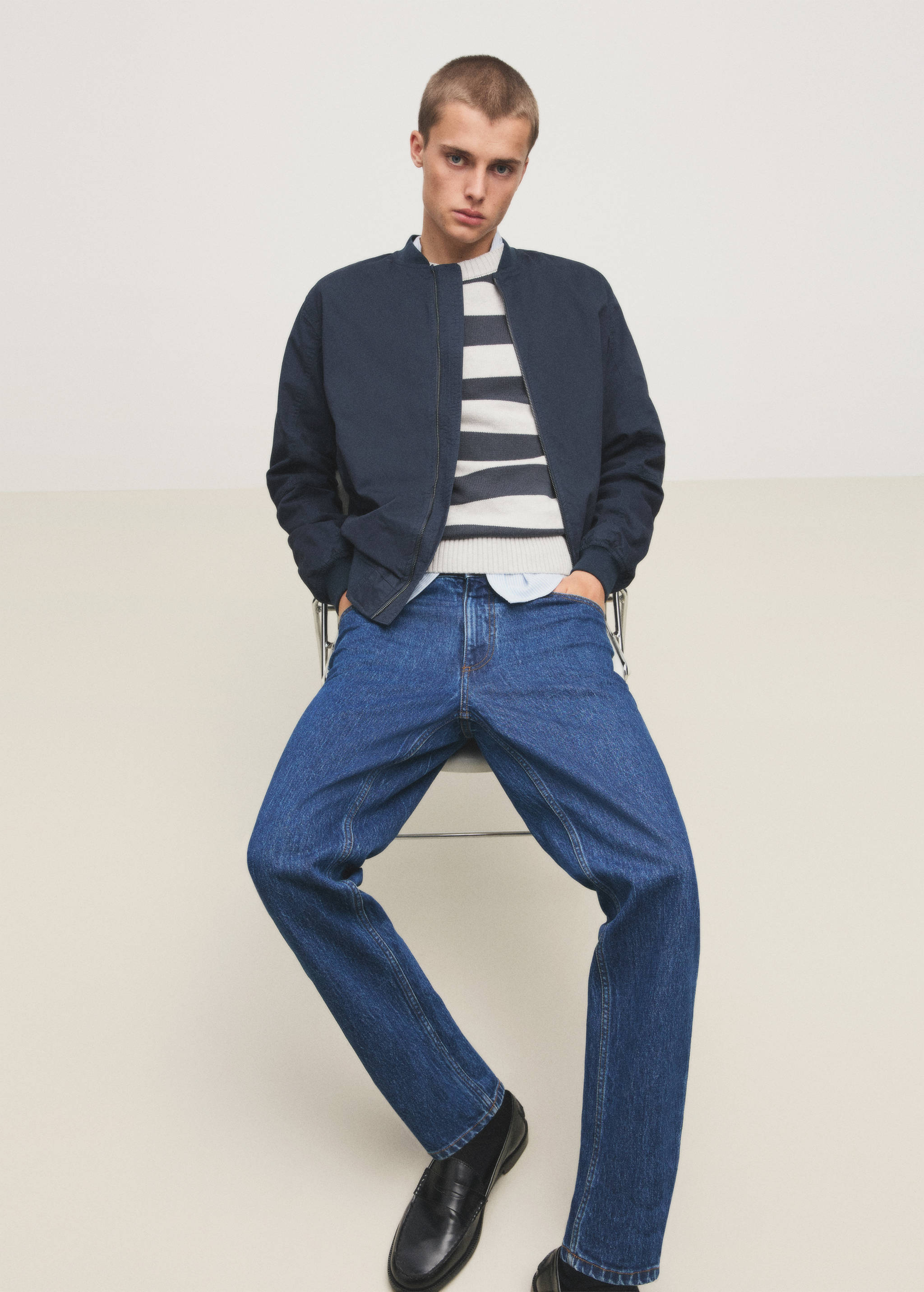 Gestreifter Strickpullover - Detail des Artikels 7