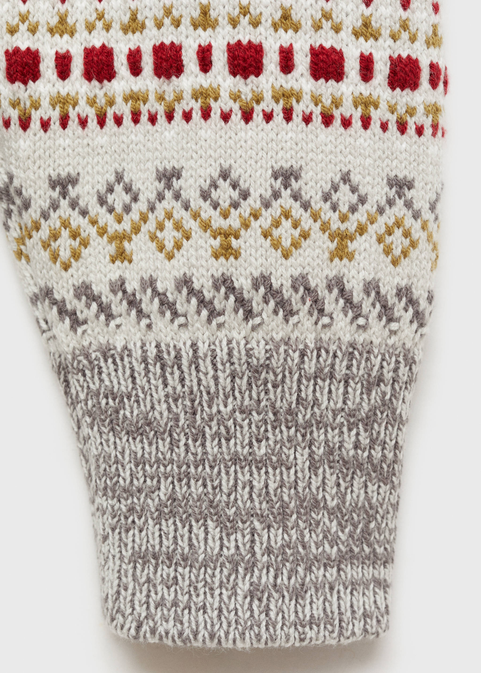 Geometric knit sweater - Details of the article 0