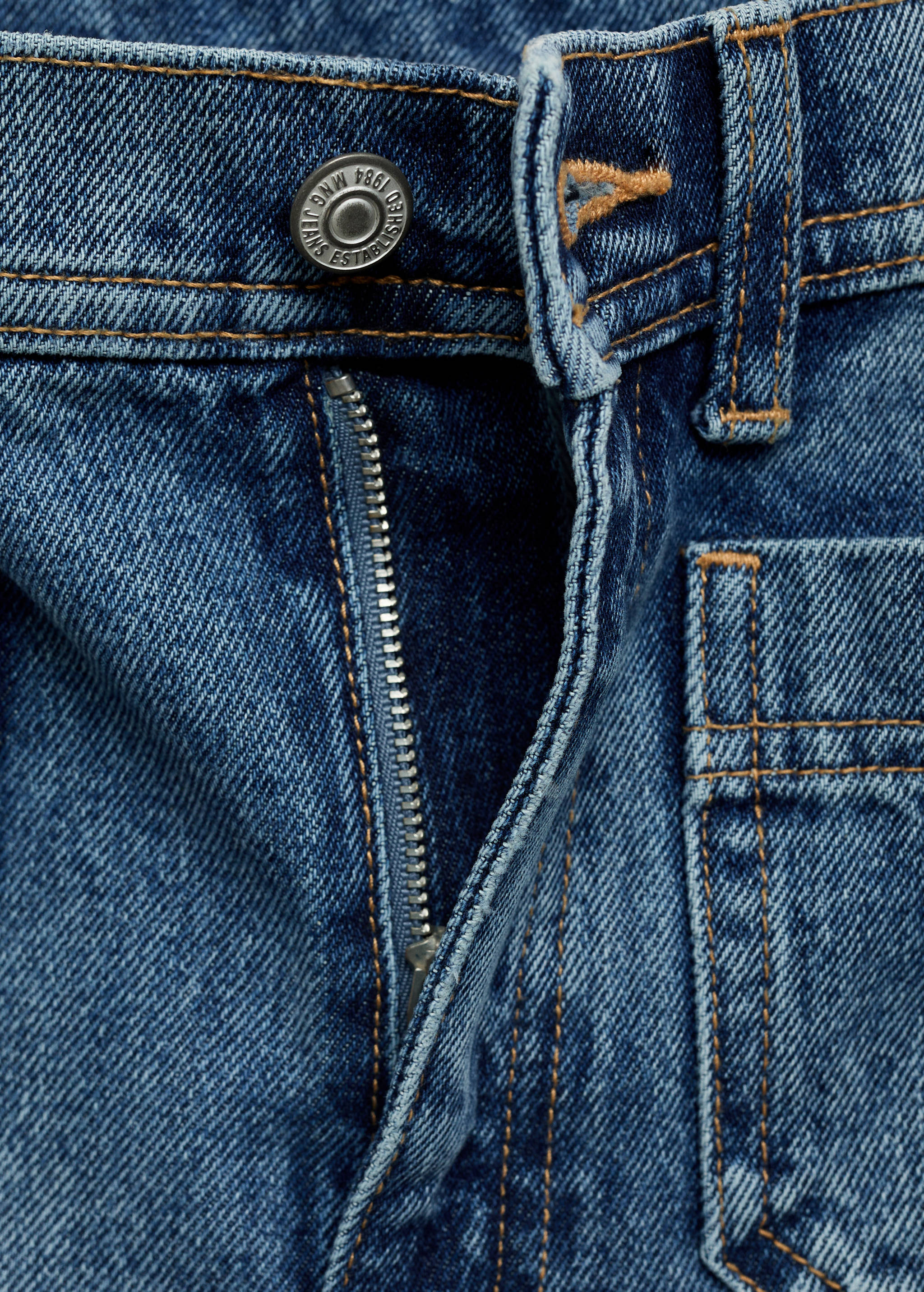 Wide leg jeans with pockets - Details of the article 8