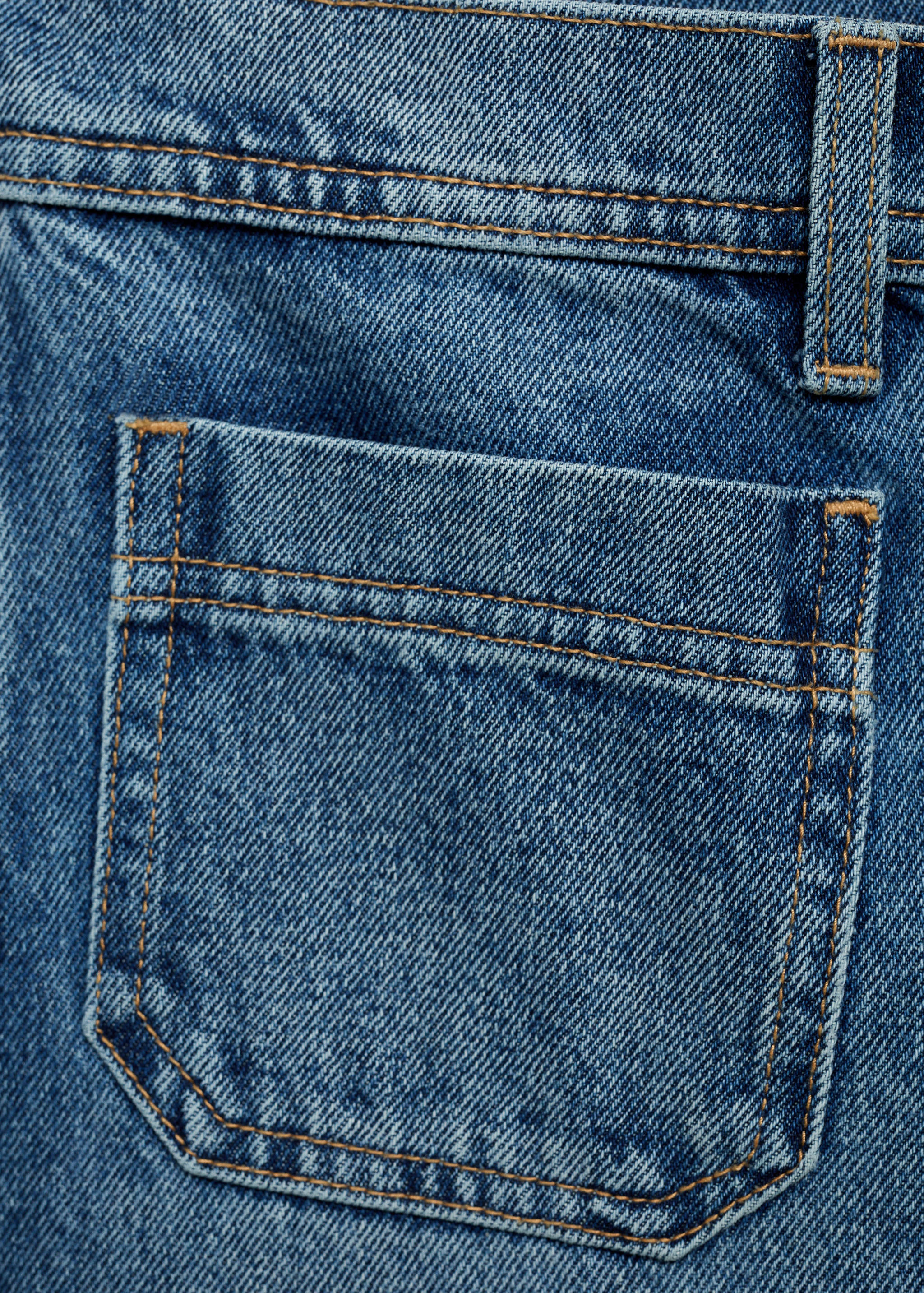 Wide leg jeans with pockets - Details of the article 0