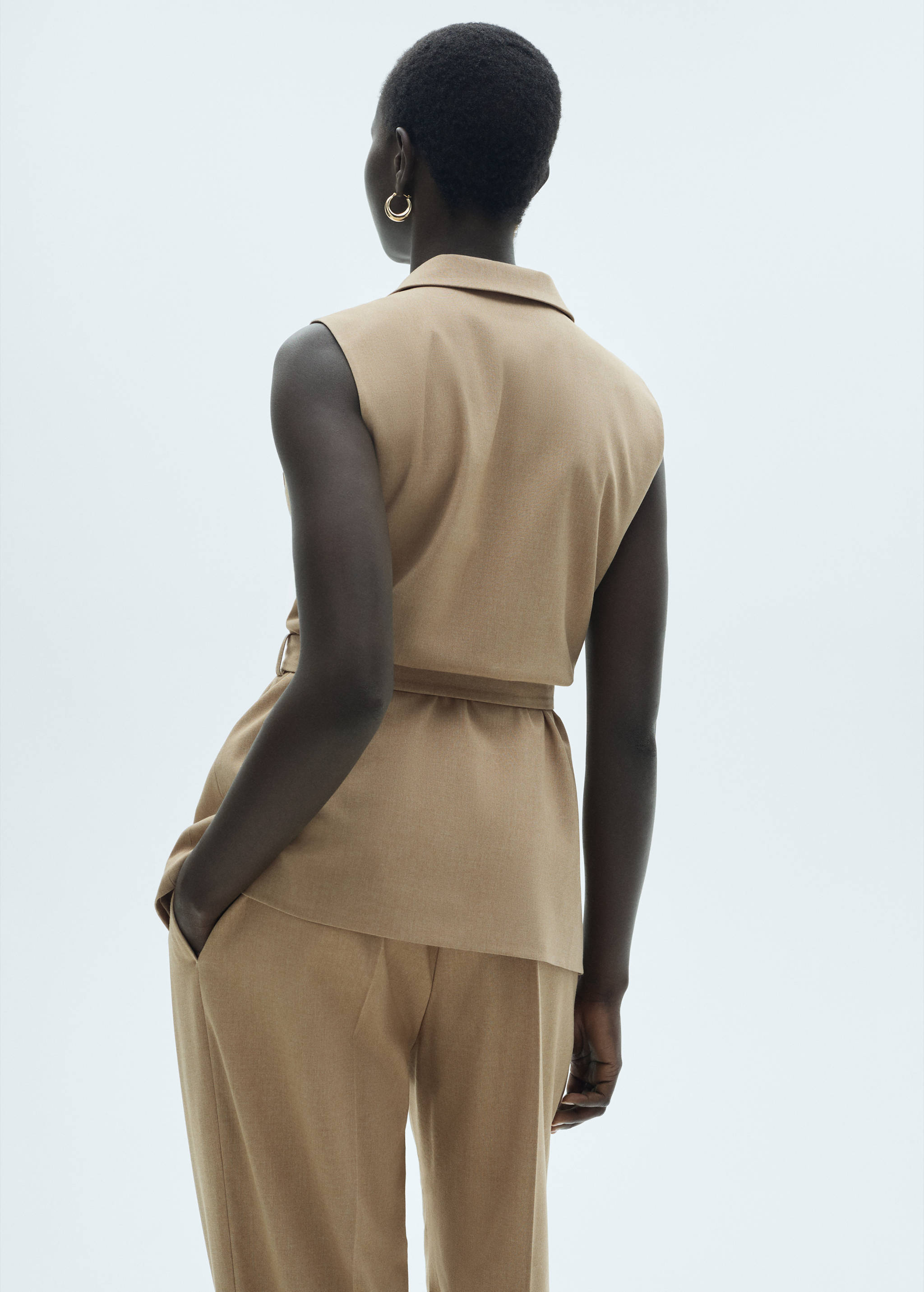 Chaleco traje lazo - Reverso del artículo