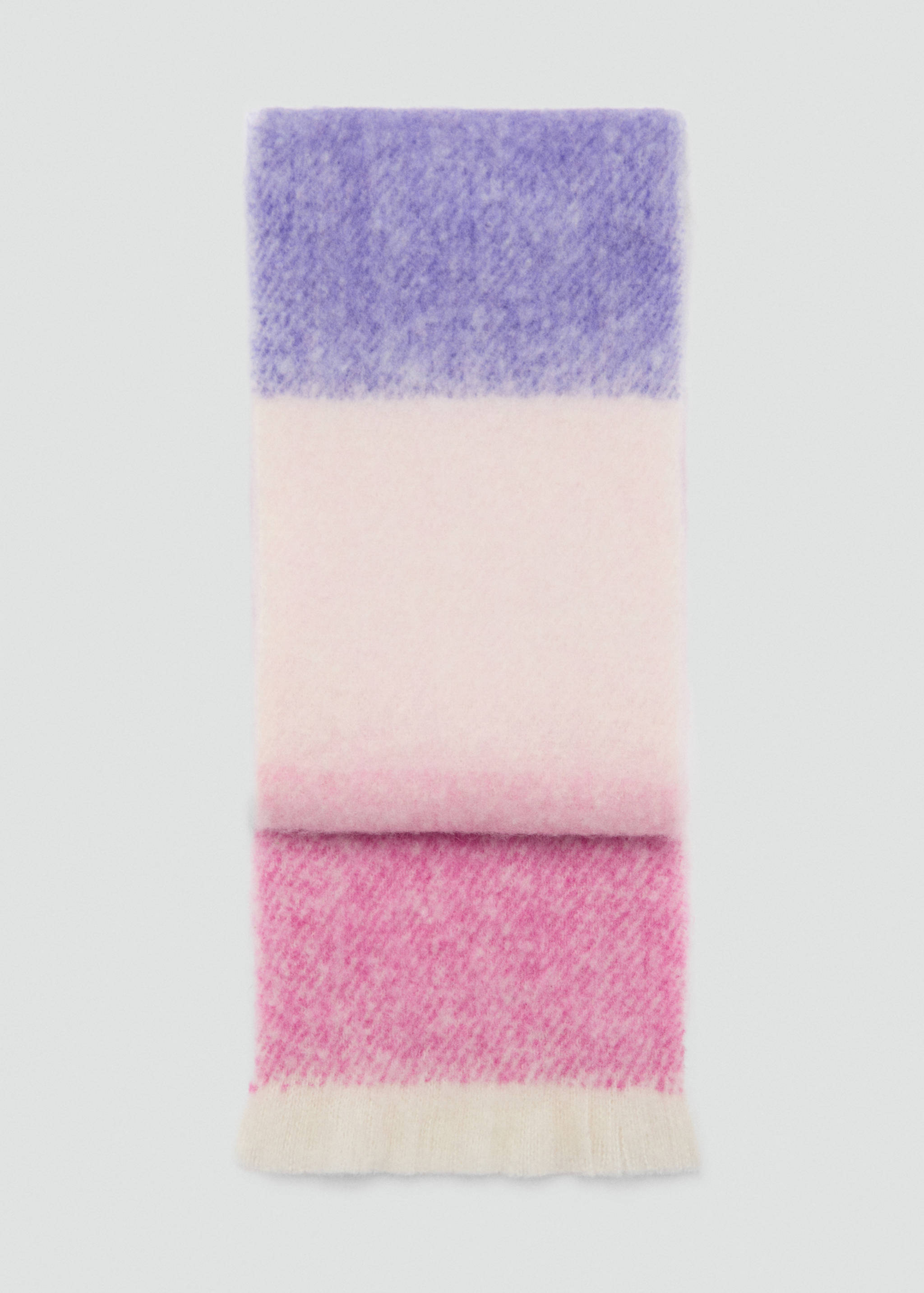 Bufanda multicolor flecos - Artículo sin modelo