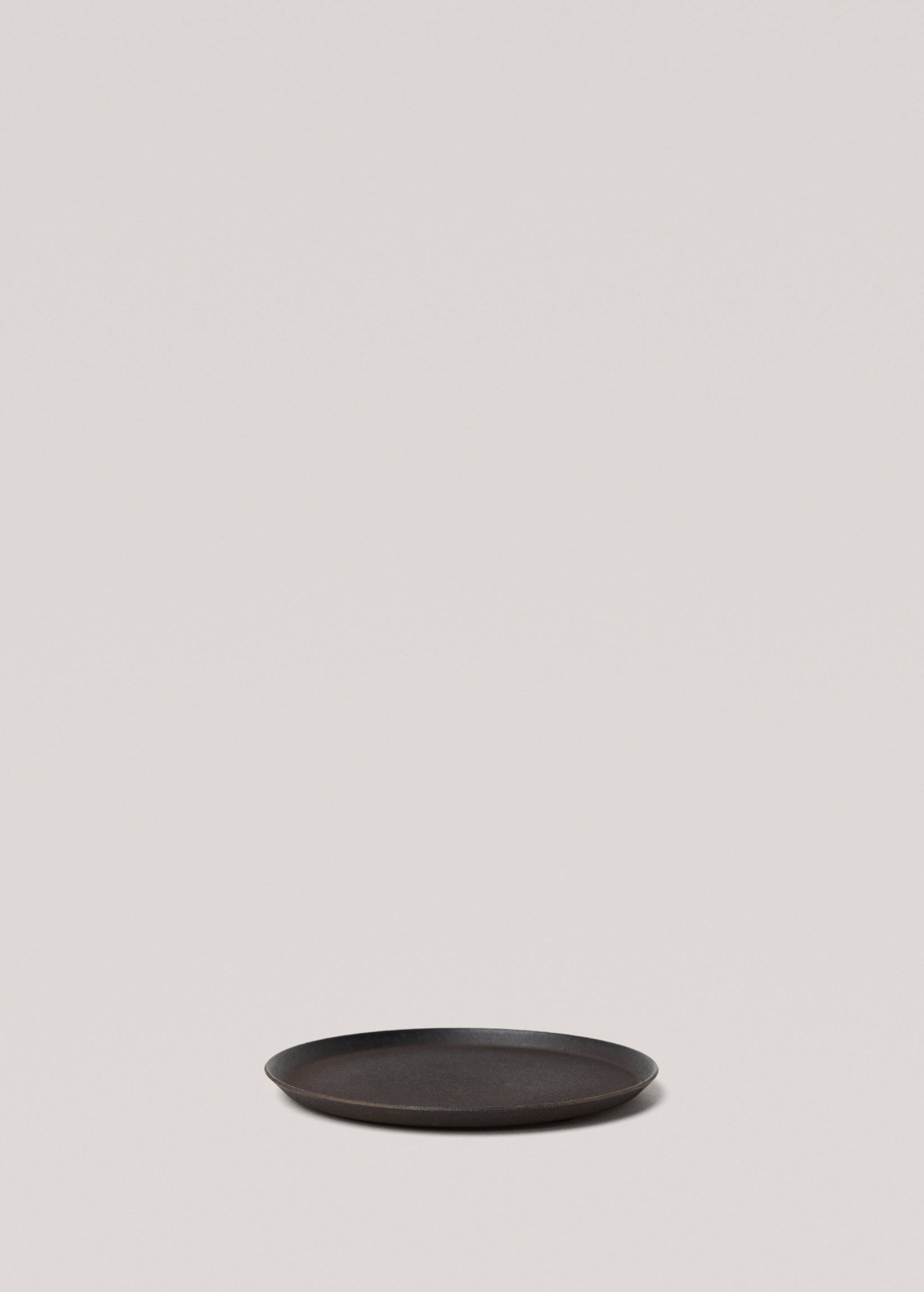 100% iron decorative tray  15.5x1cm - Article without model