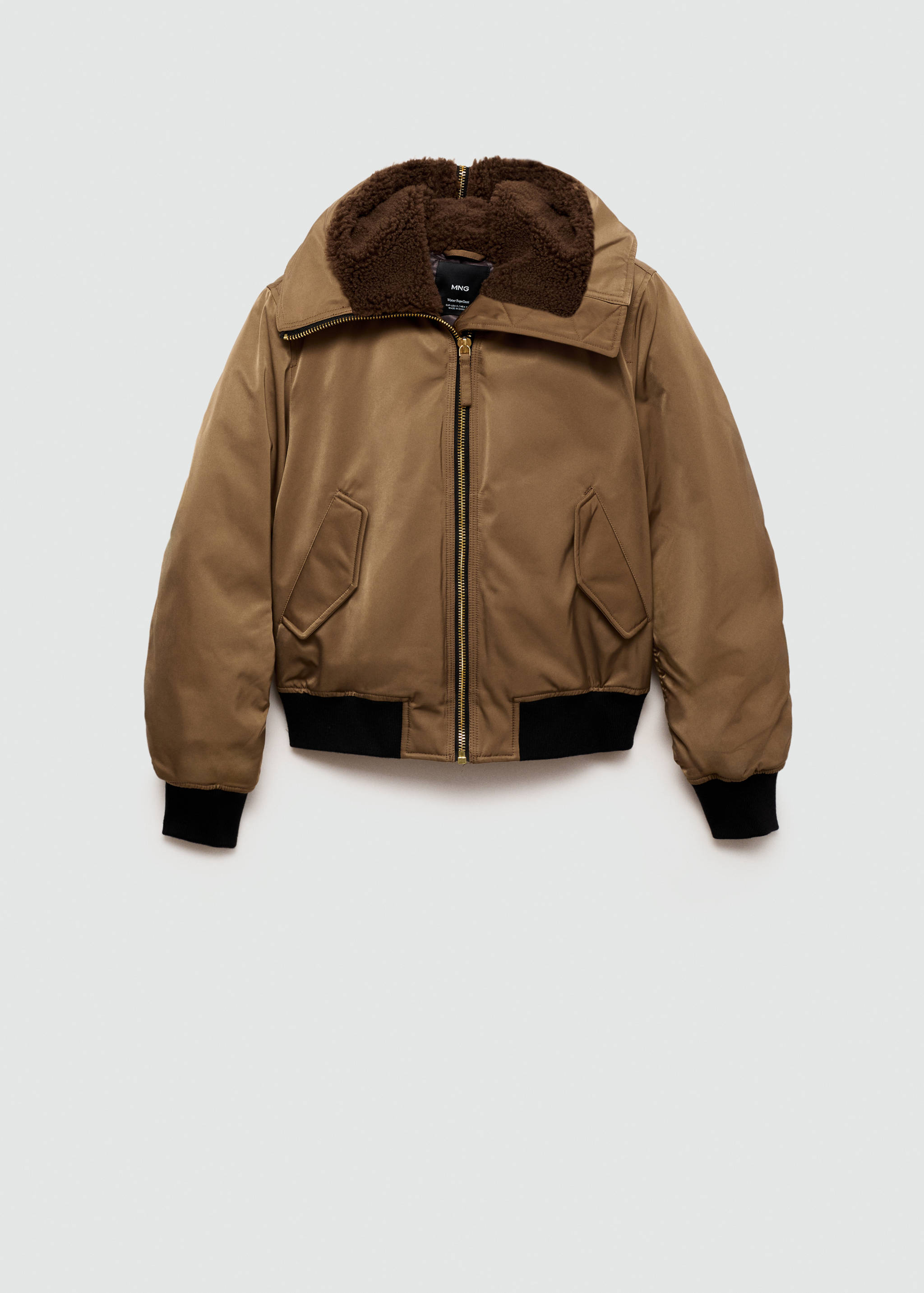 Bomber jacket with fleece lining - Article without model