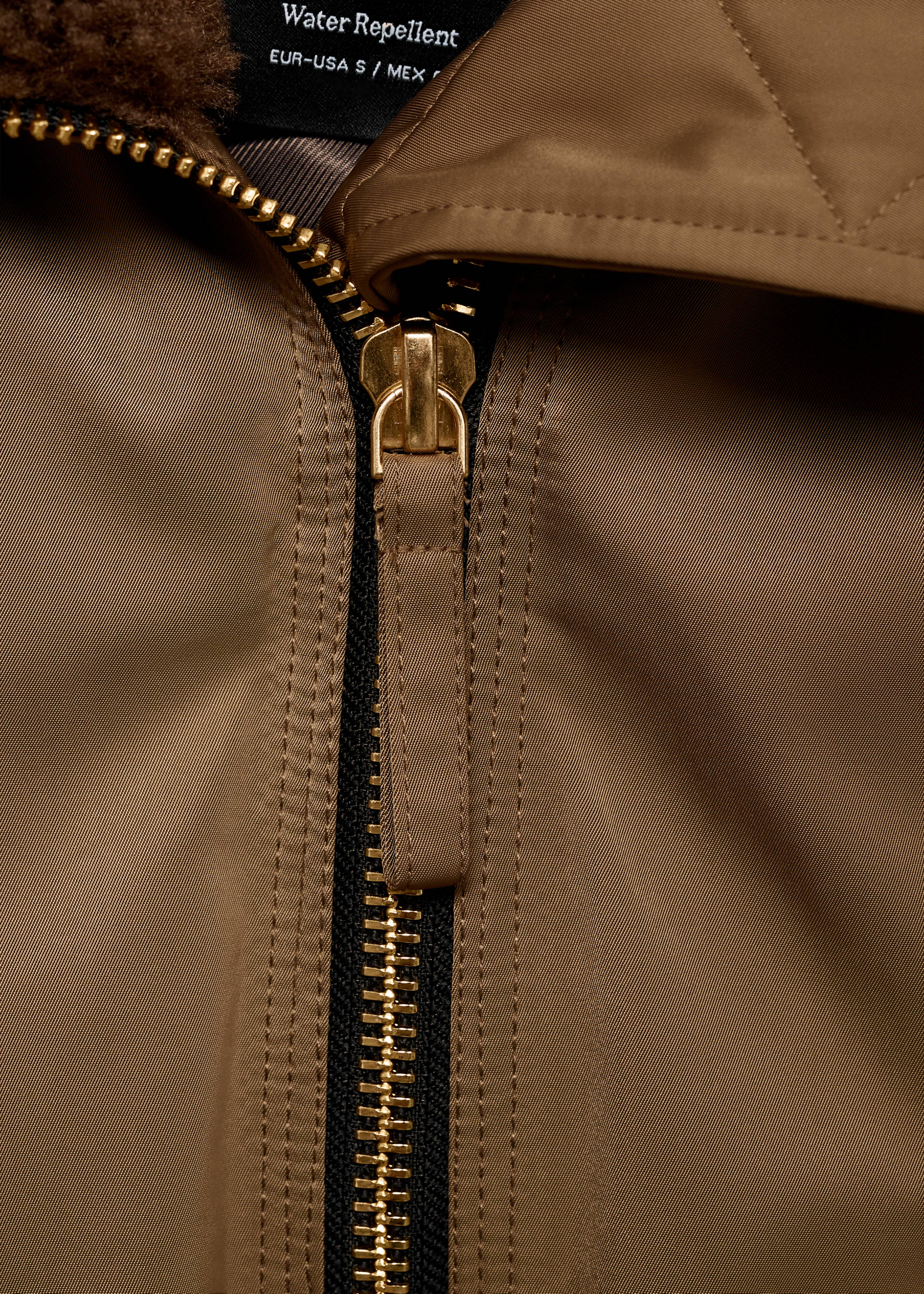 Bomber jacket with fleece lining - Details of the article 8