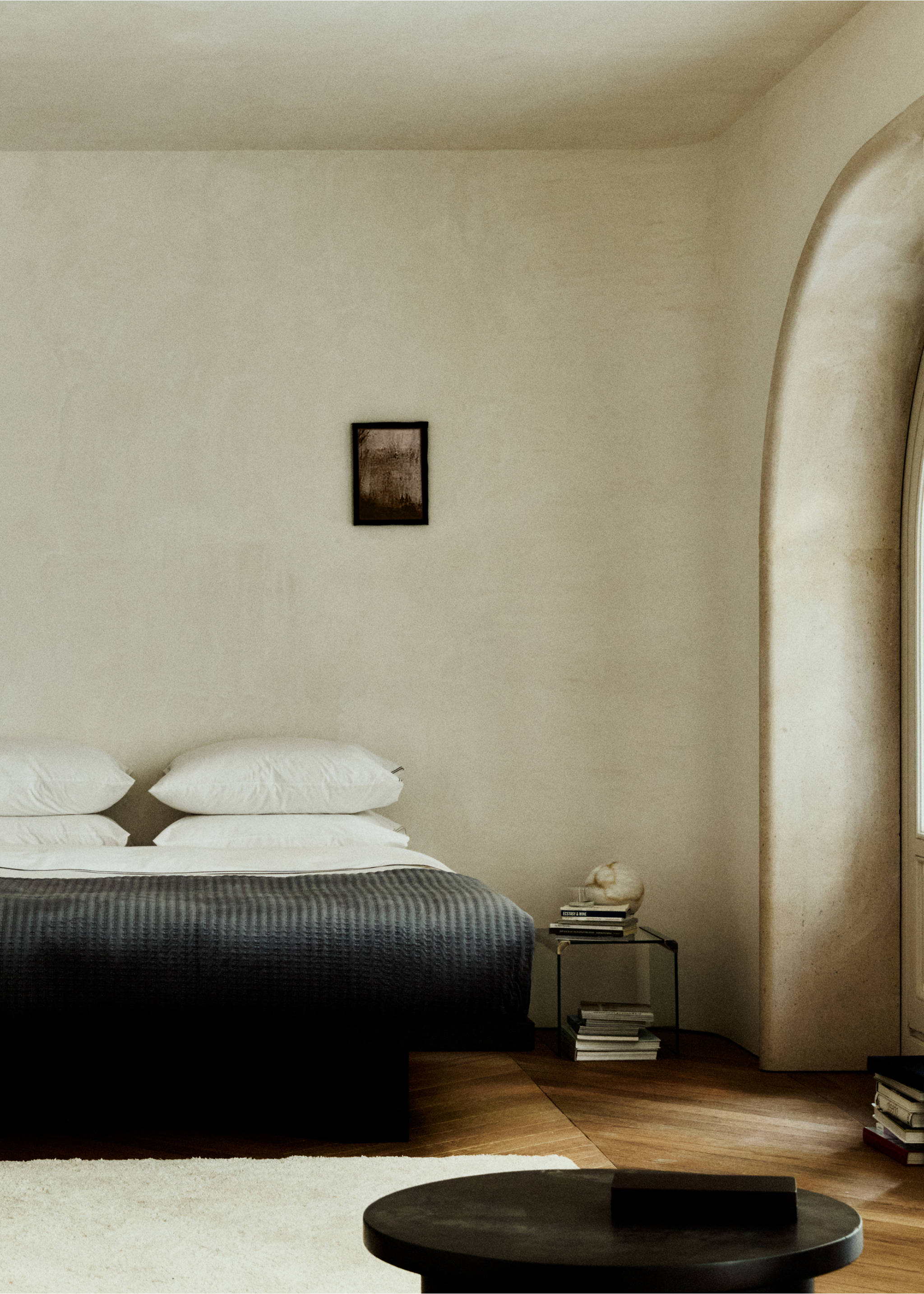 Velvet quilt - Details of the article 6, Blue. Ref: 77067668-00.