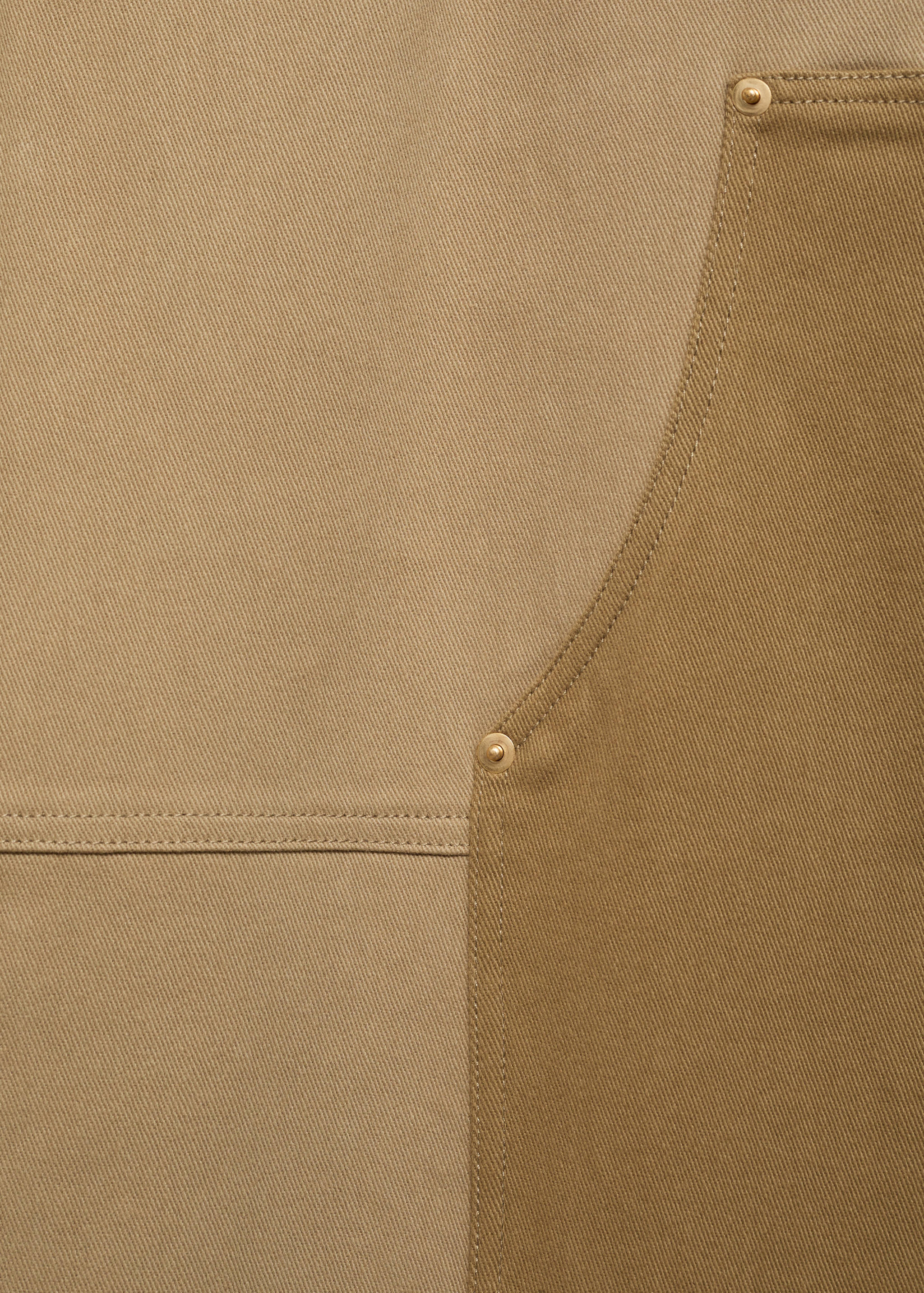 Contrasting panels pants - Details of the article 0