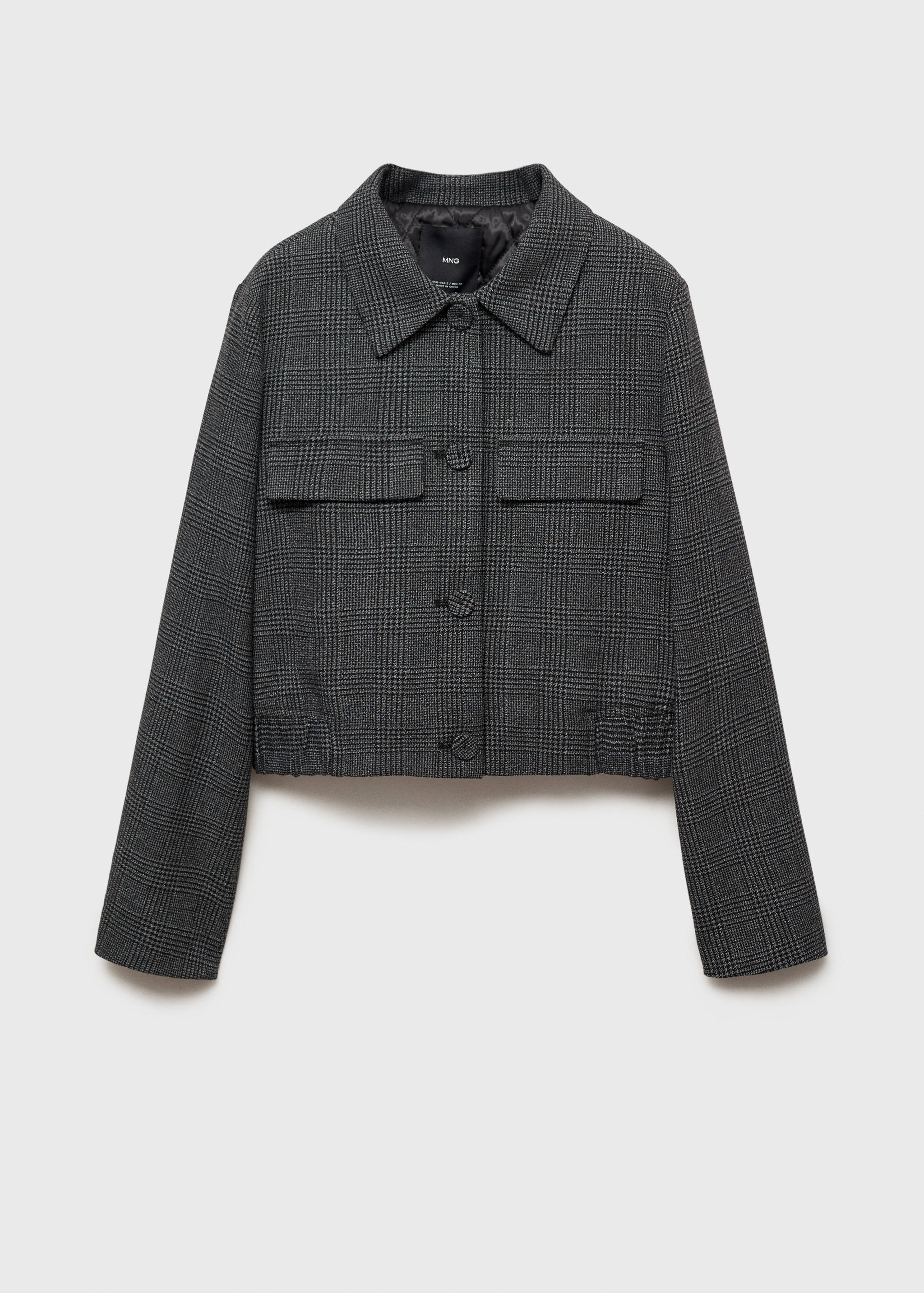 Tweedjacke mit Knöpfen - Artikel ohne Model