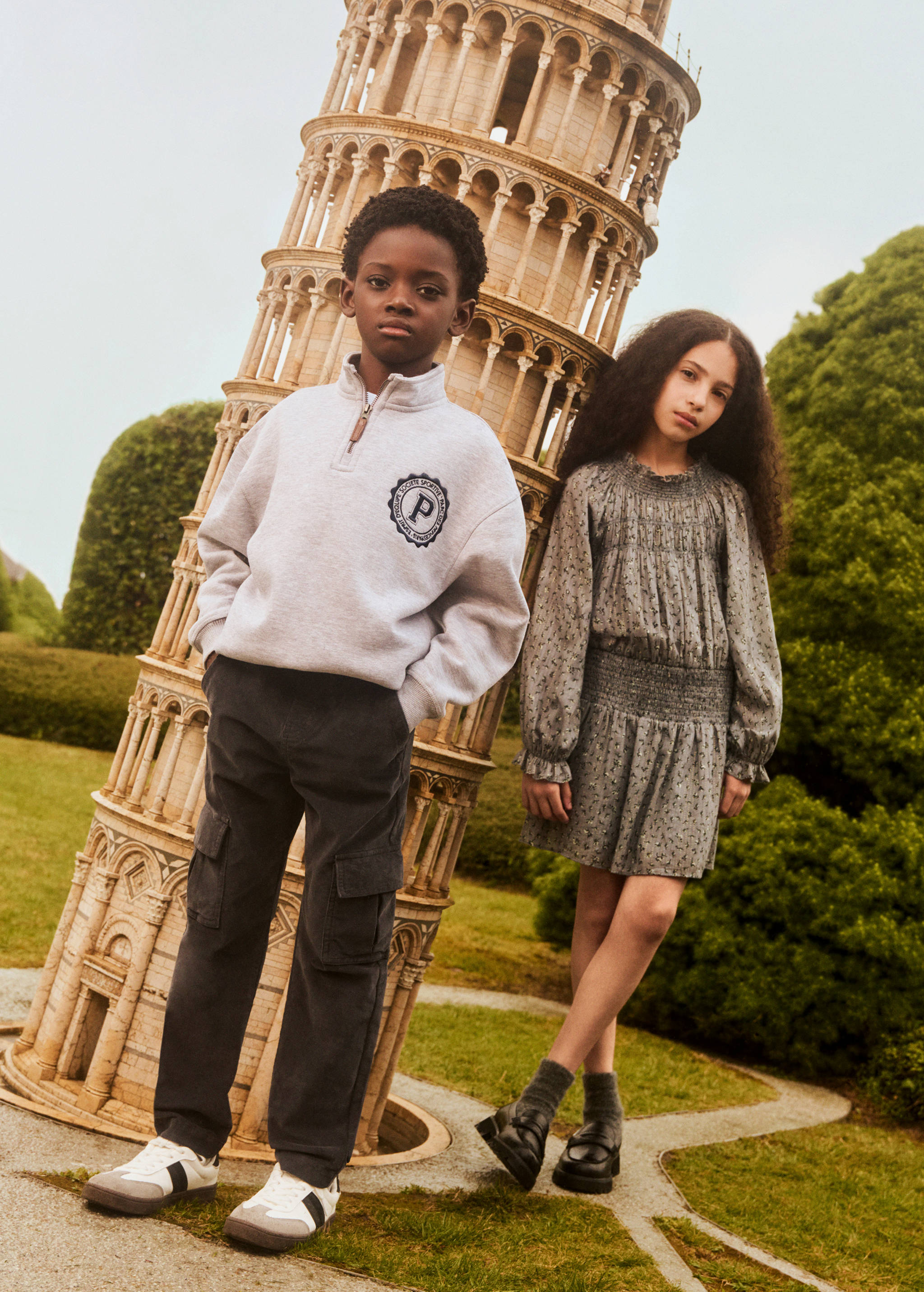 Lurex print dress - Details of the article 5