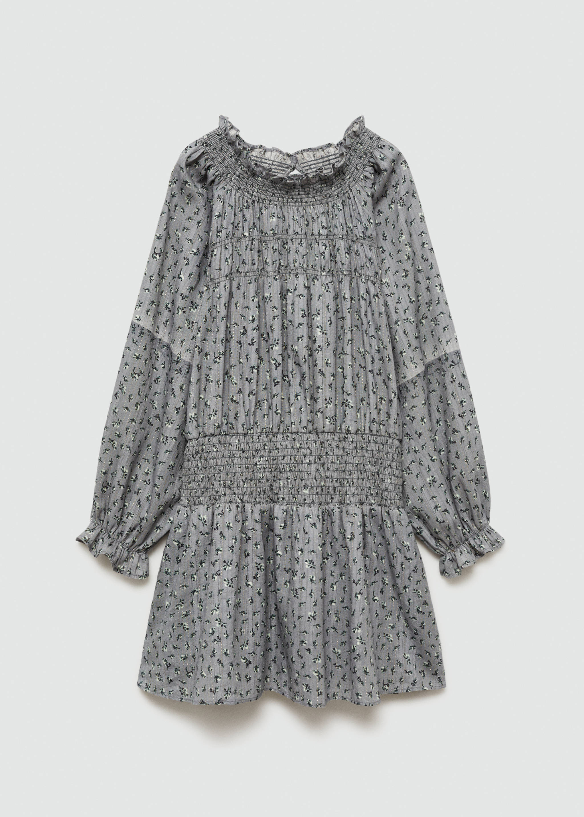 Lurex print dress - Article without model