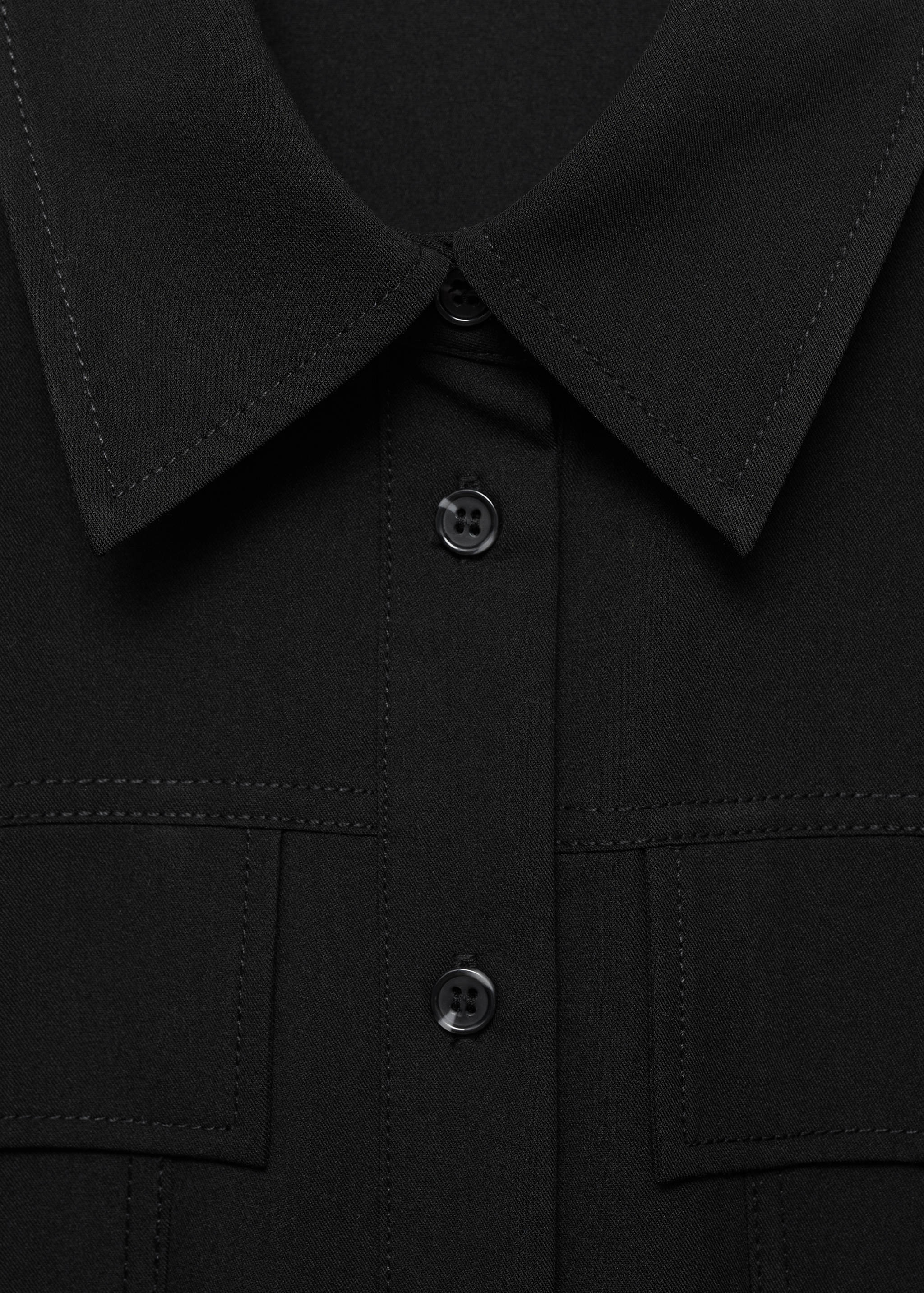 Short shirt dress - Details of the article 8