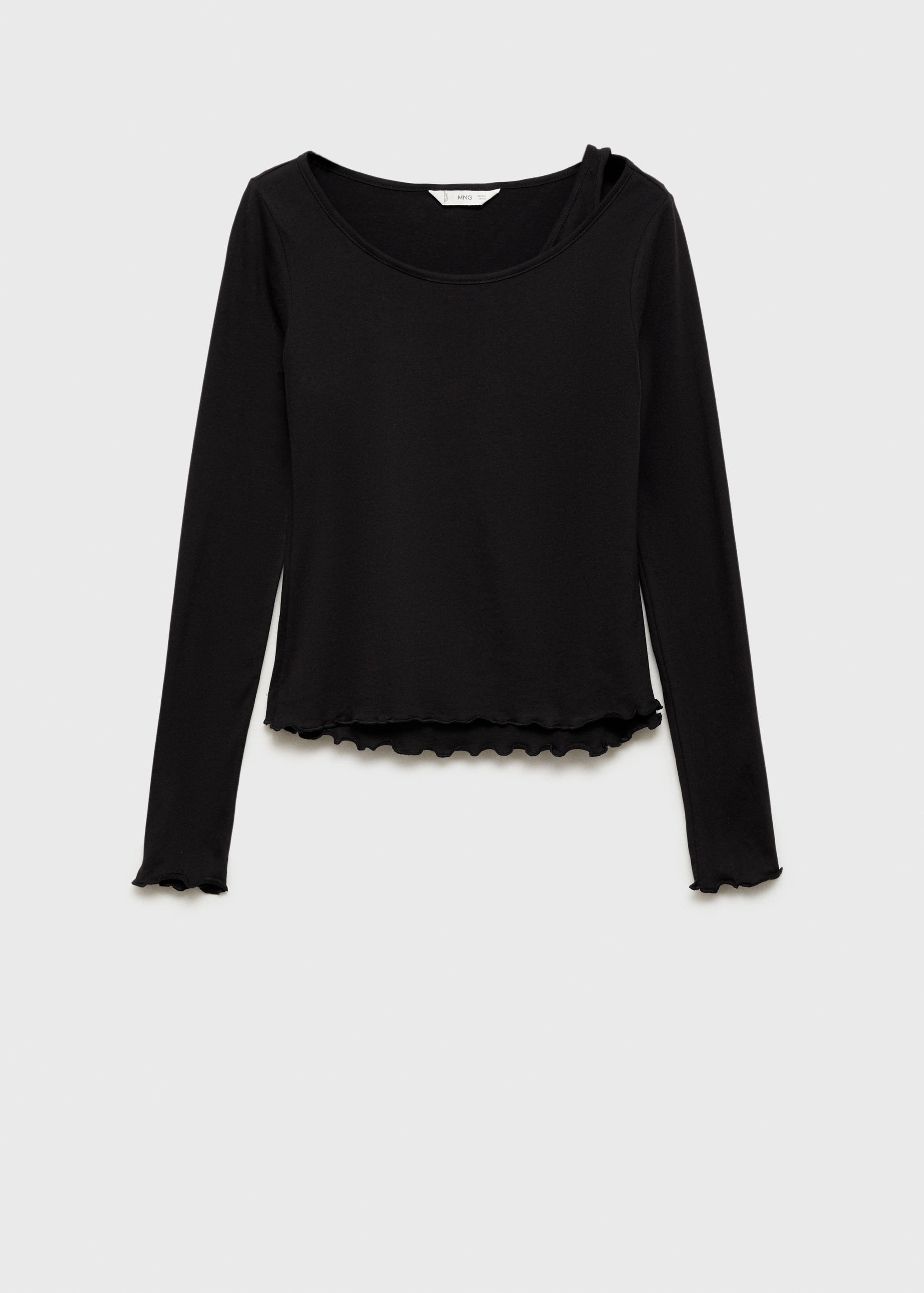 T-shirt manches longues bretelle - Article sans modèle