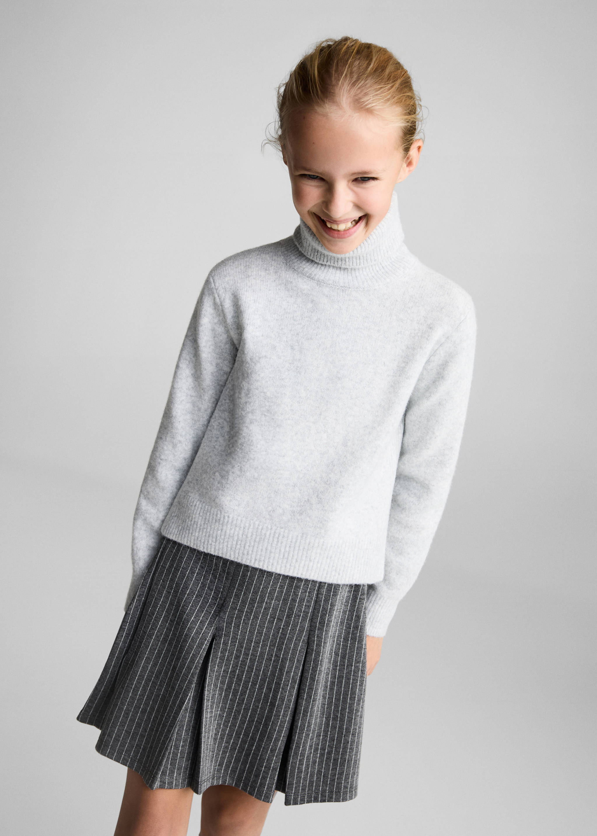 Striped plaid skirt - Medium plane