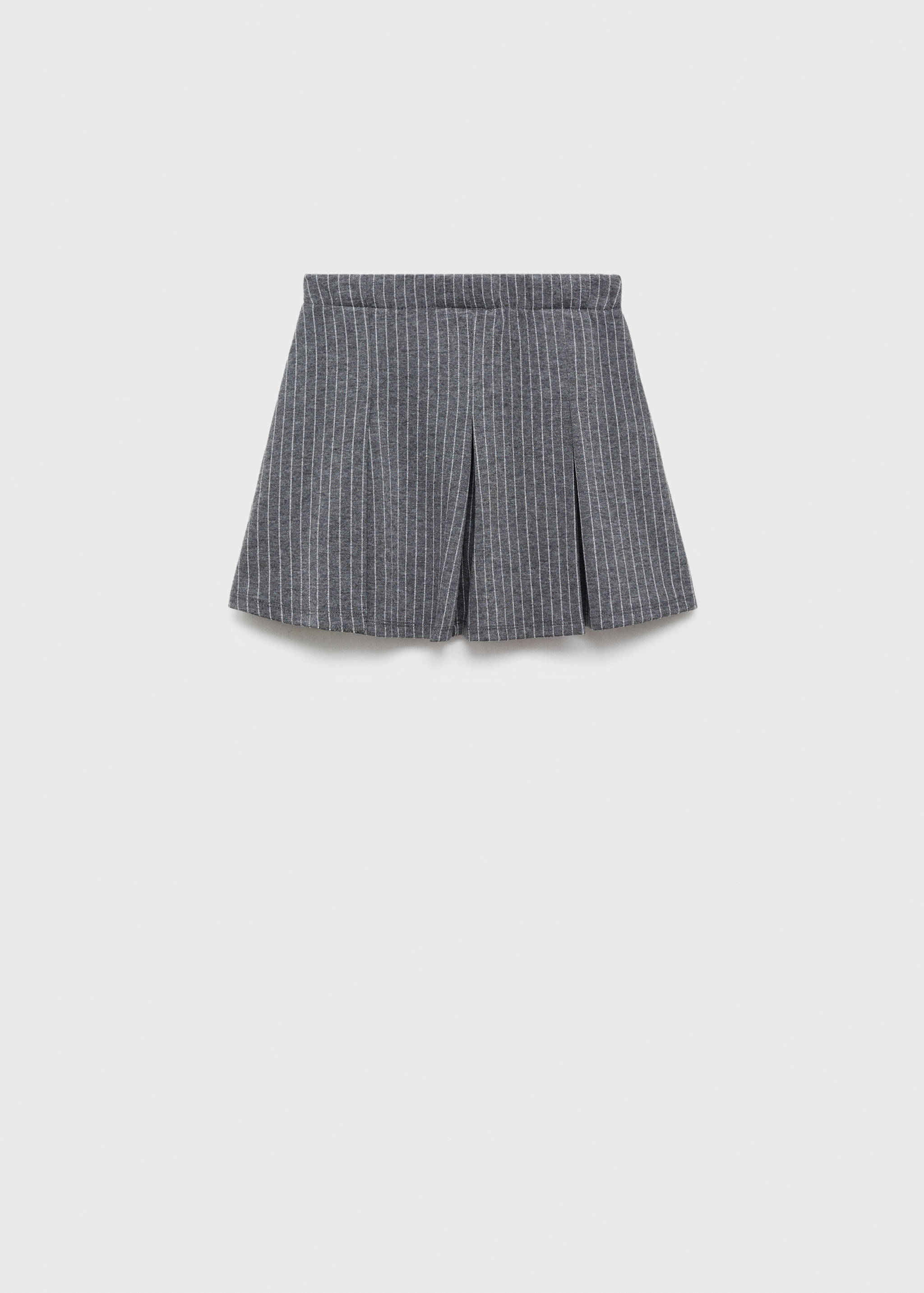Striped plaid skirt - Reverse of the article