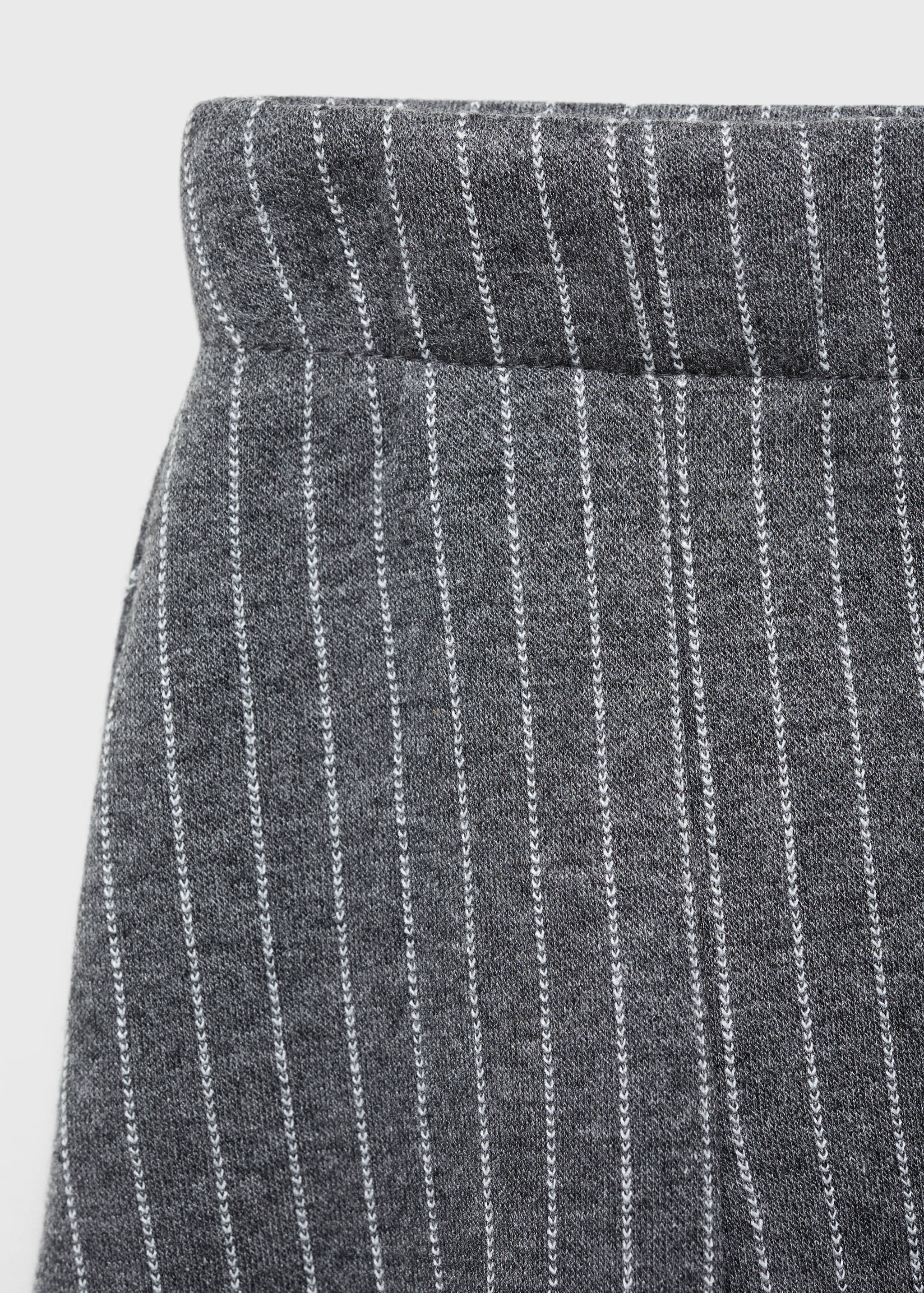Striped plaid skirt - Details of the article 8