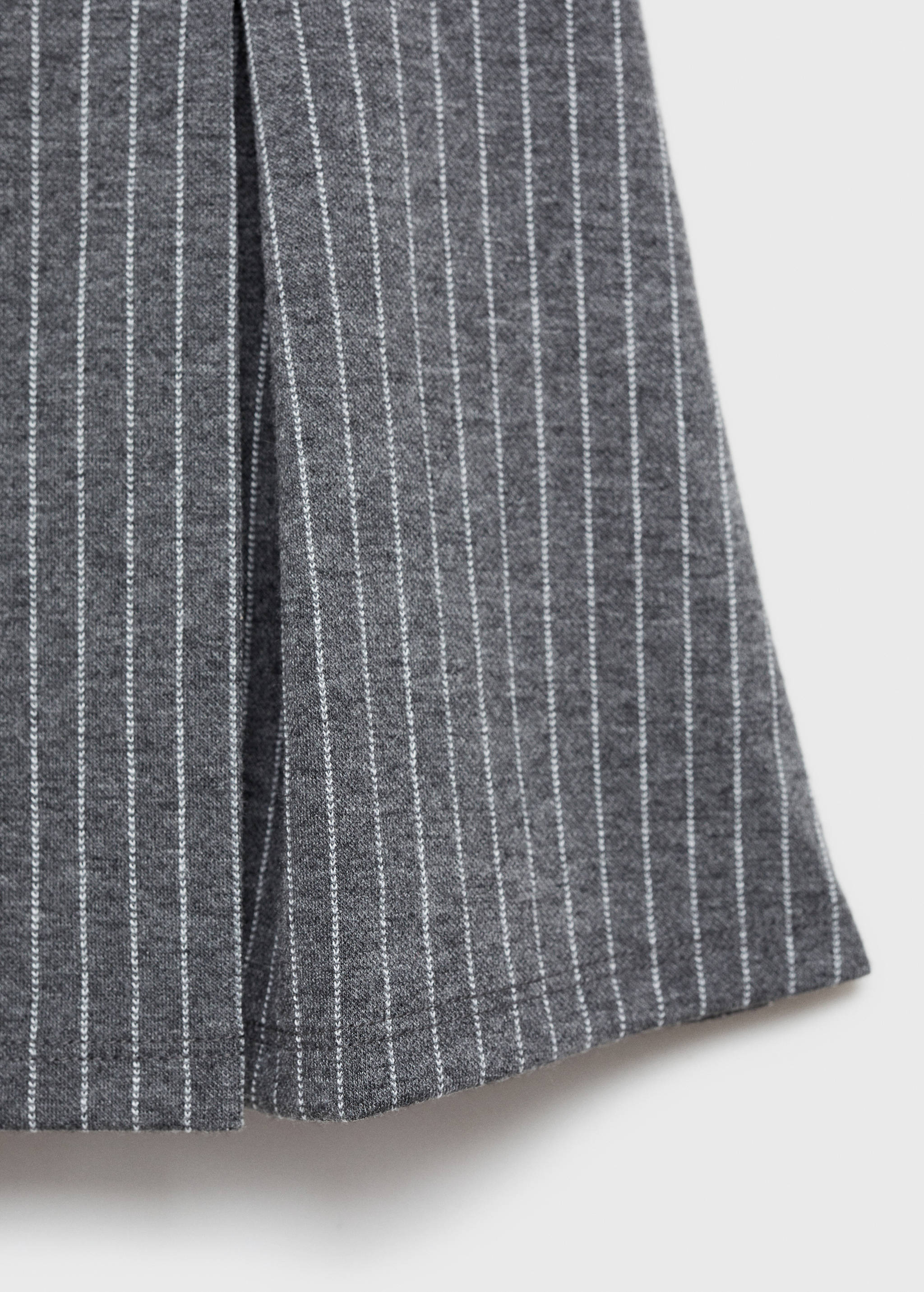 Striped plaid skirt - Details of the article 0