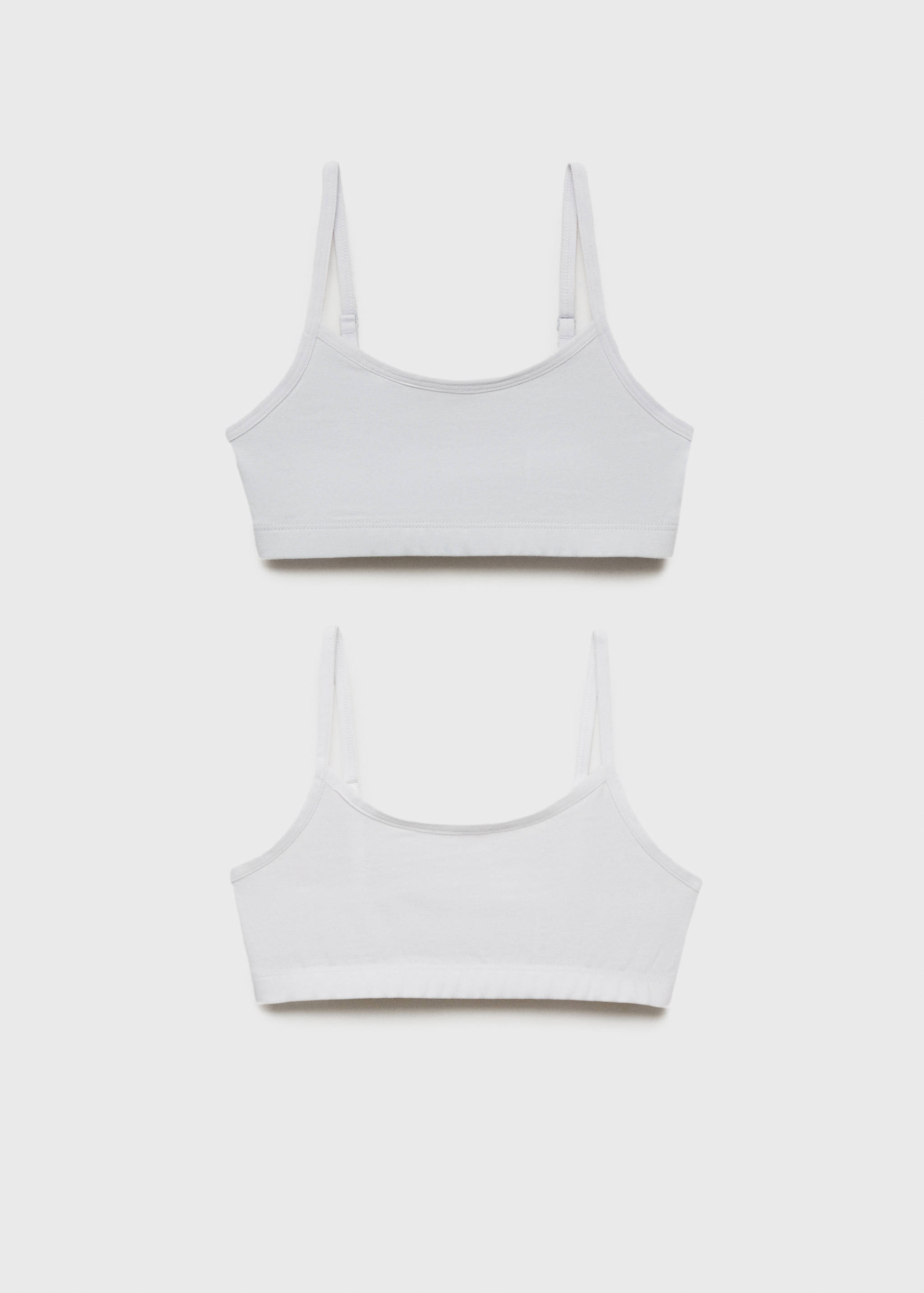 Lot 2 tops coton - Article sans modèle