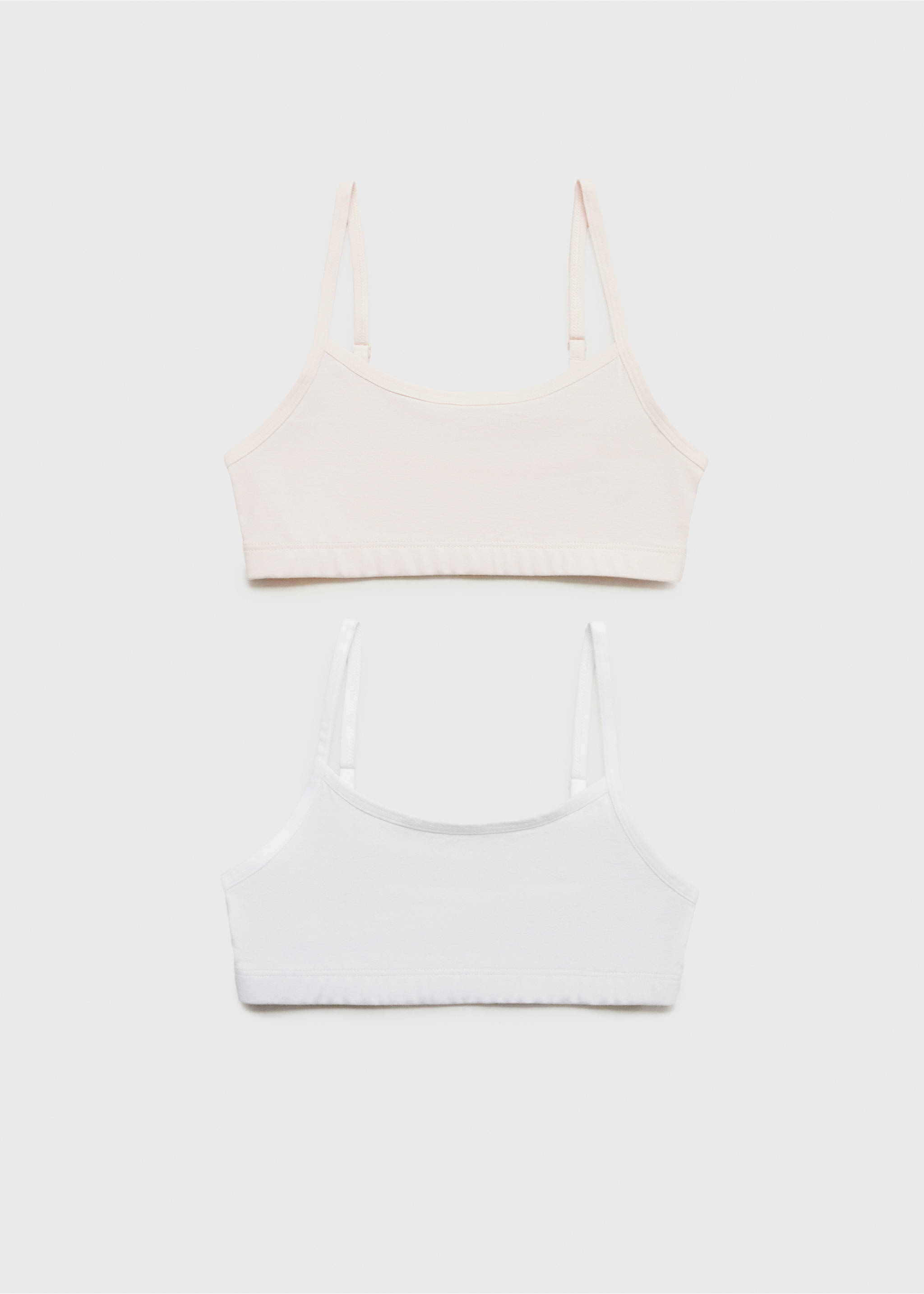 2-pack cotton tops - Article without model, Pink. Ref: 77067696-00.