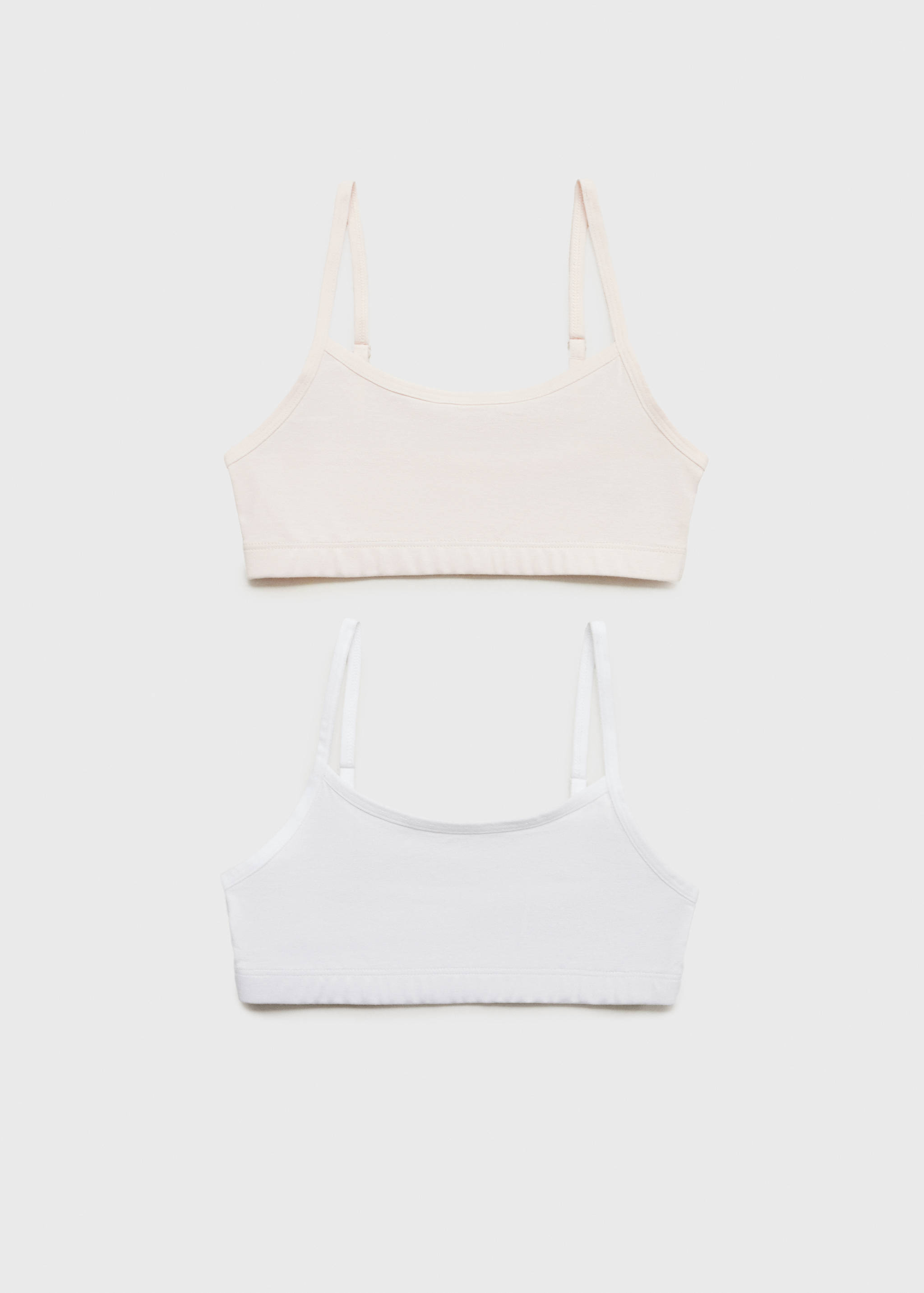 Lot 2 tops coton - Article sans modèle