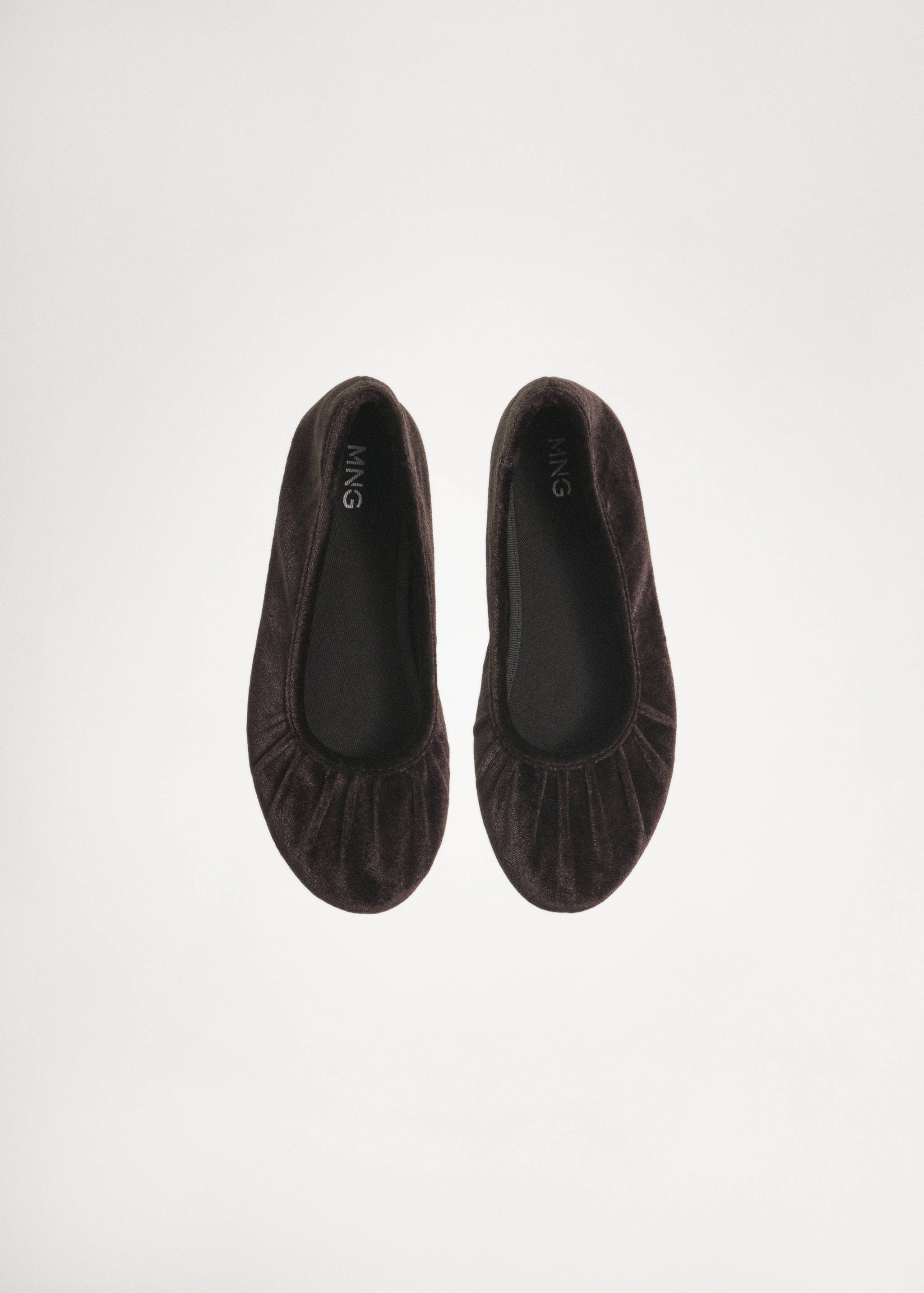 Velvet ballerinas - Details of the article 6