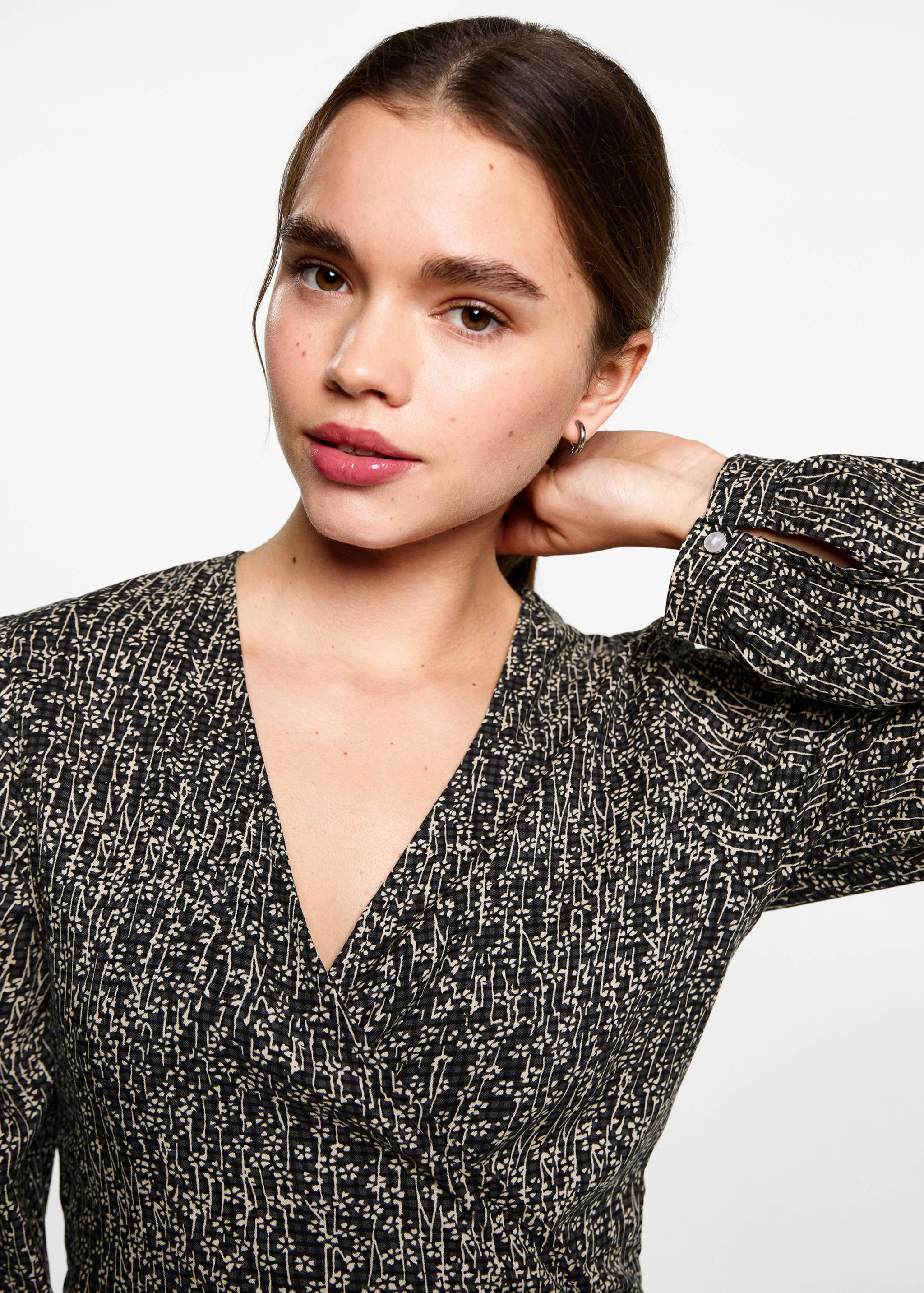 Flower print dress - Details of the article 1