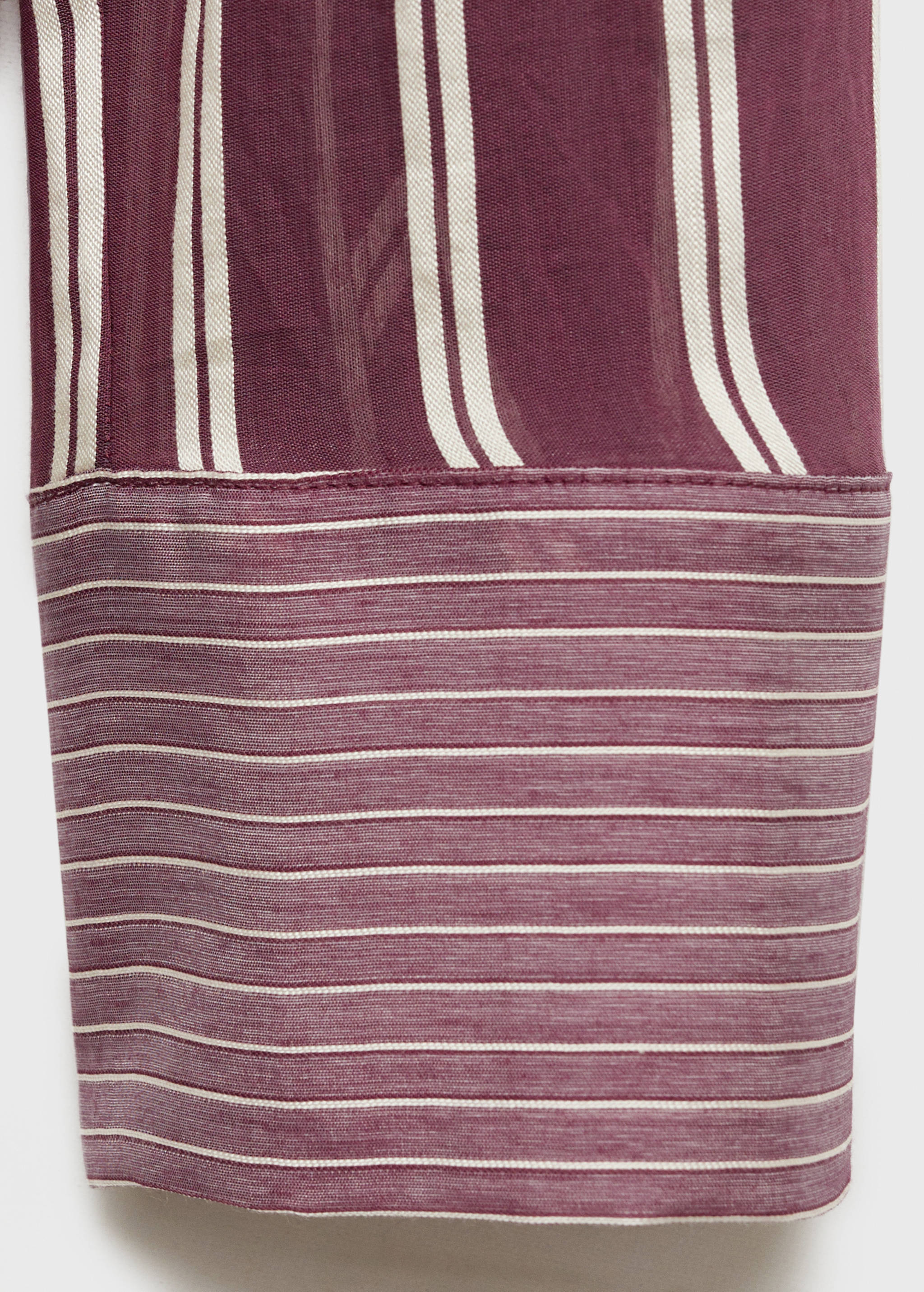 Camisa lyocell rayas - Detalle del artículo 0