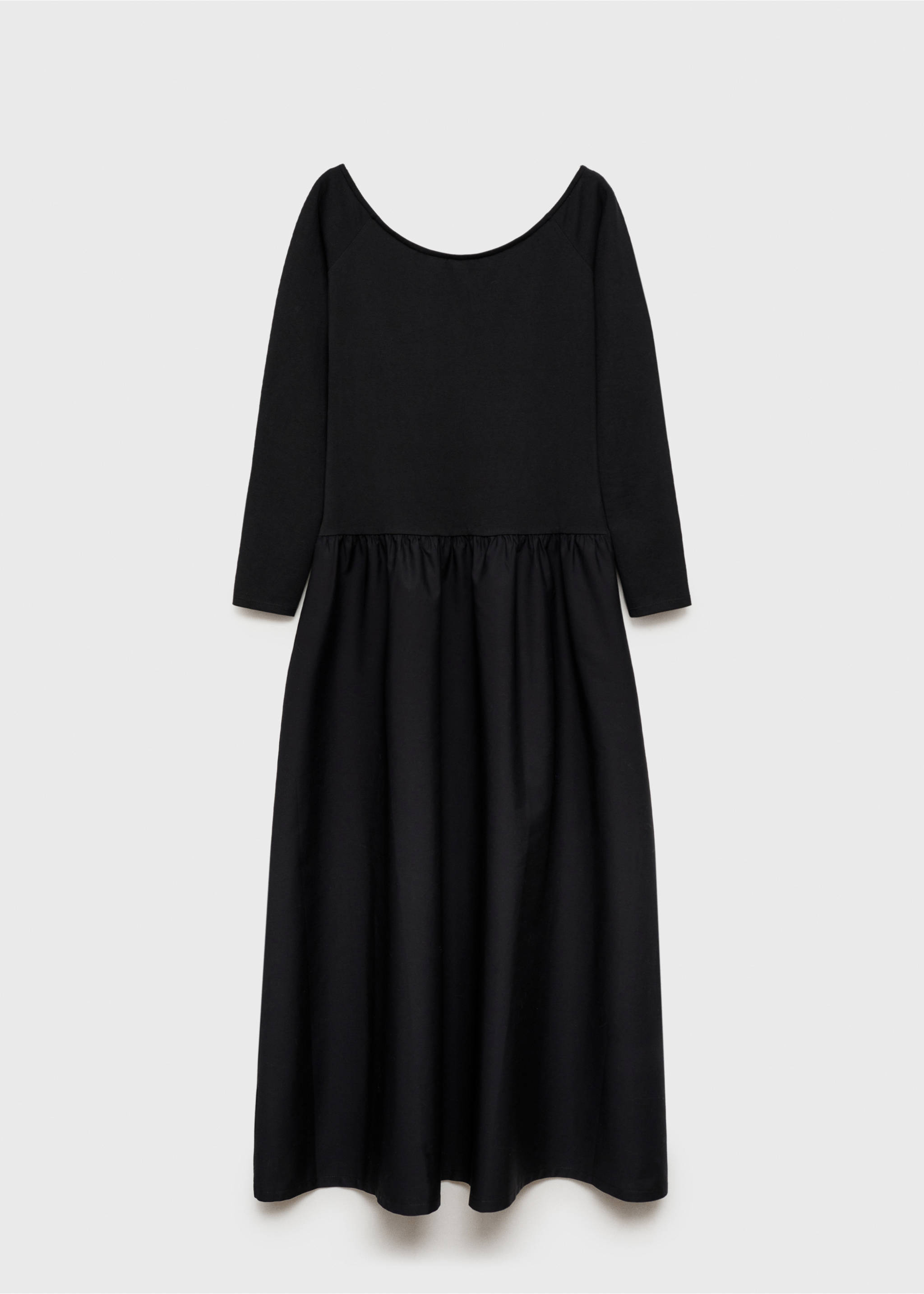 A-line dress - Article without model, Black. Ref: 77067718-00.