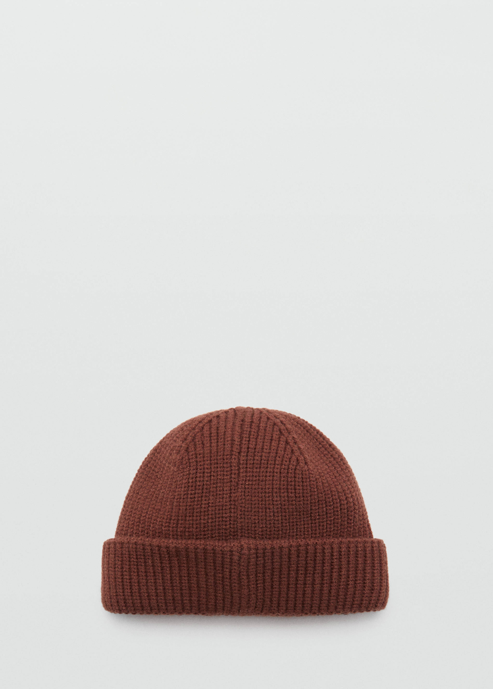 Rib-knit cap - Article without model