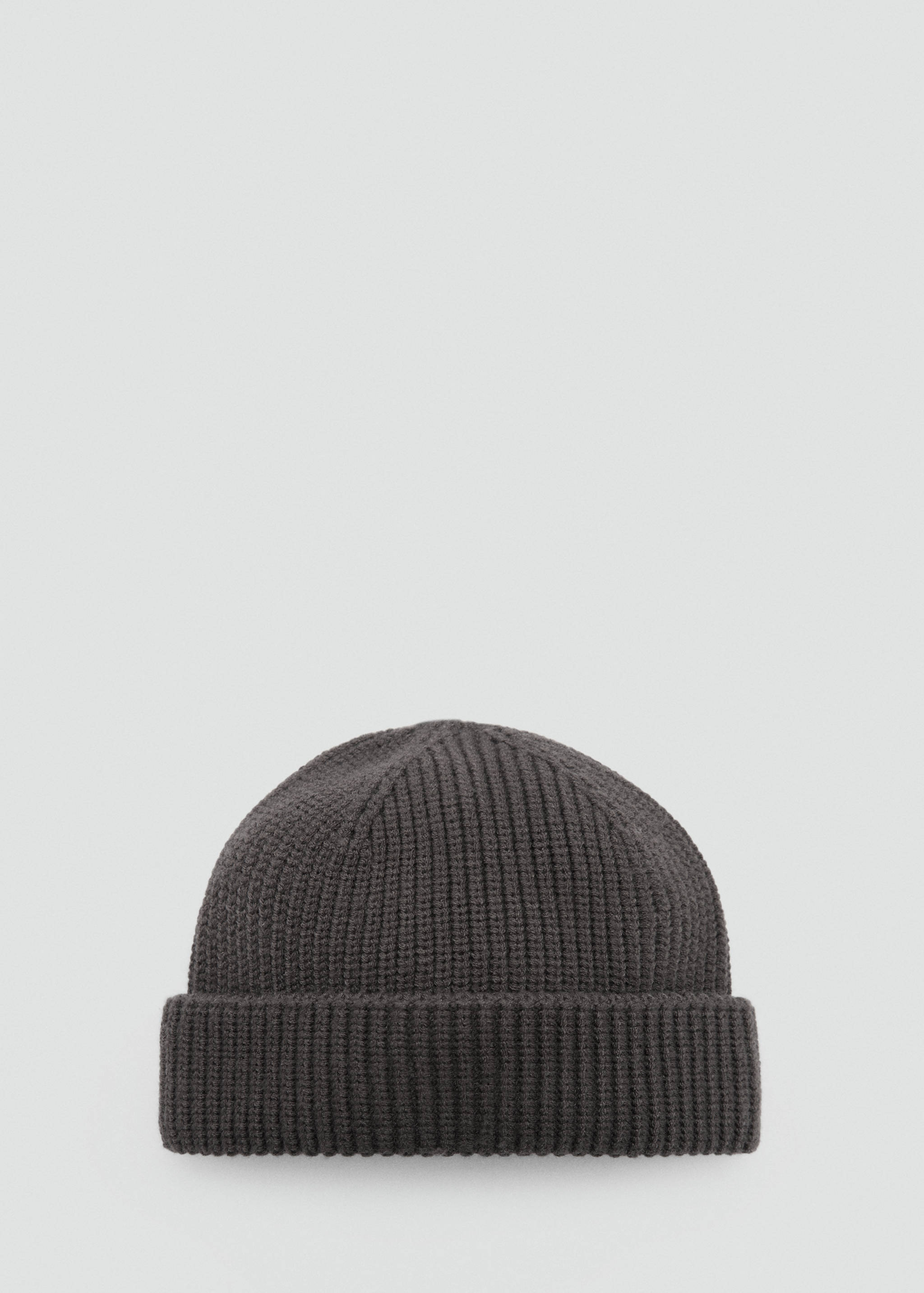 Rib-knit cap - Article without model