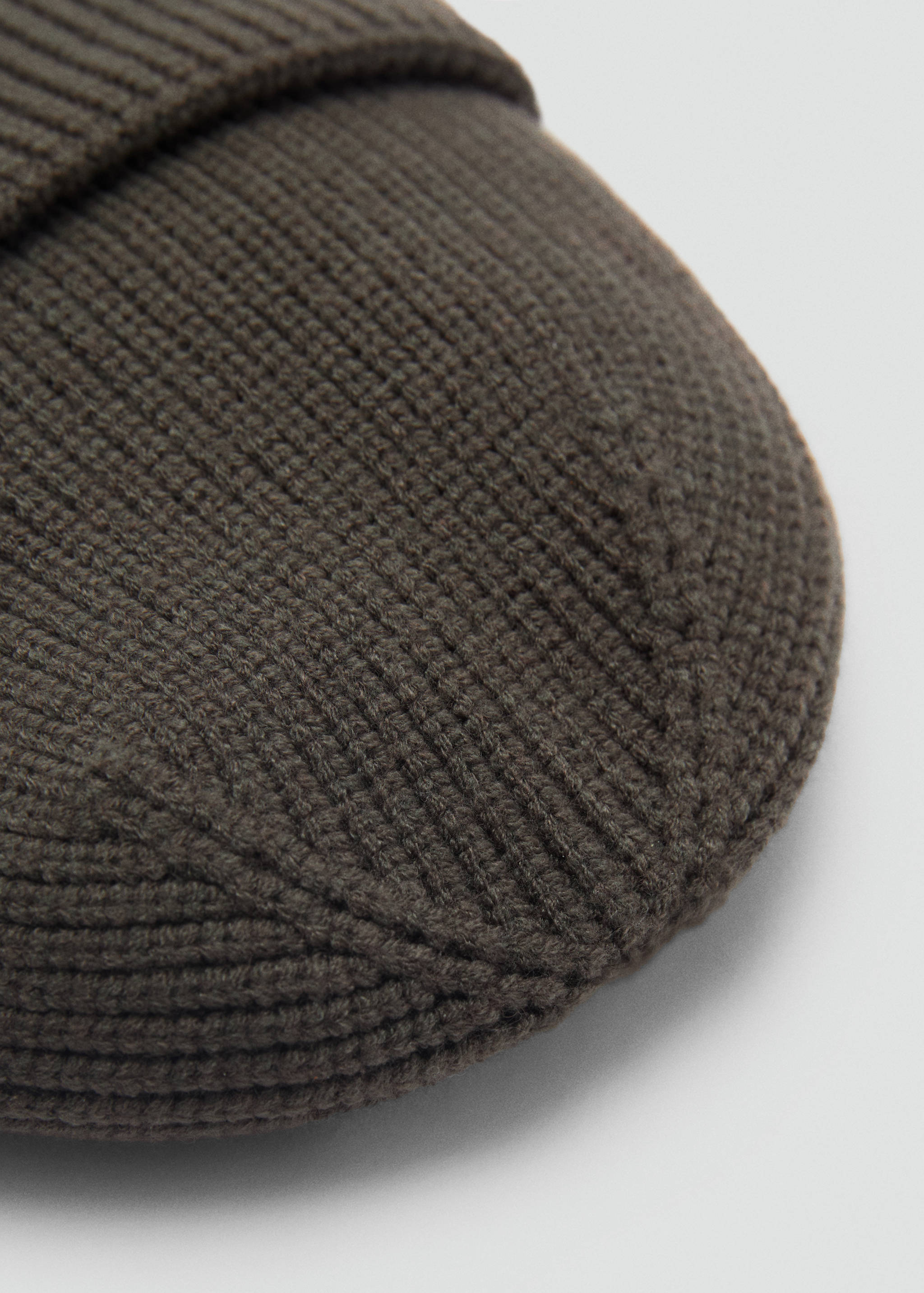 Rib-knit cap - Details of the article 1