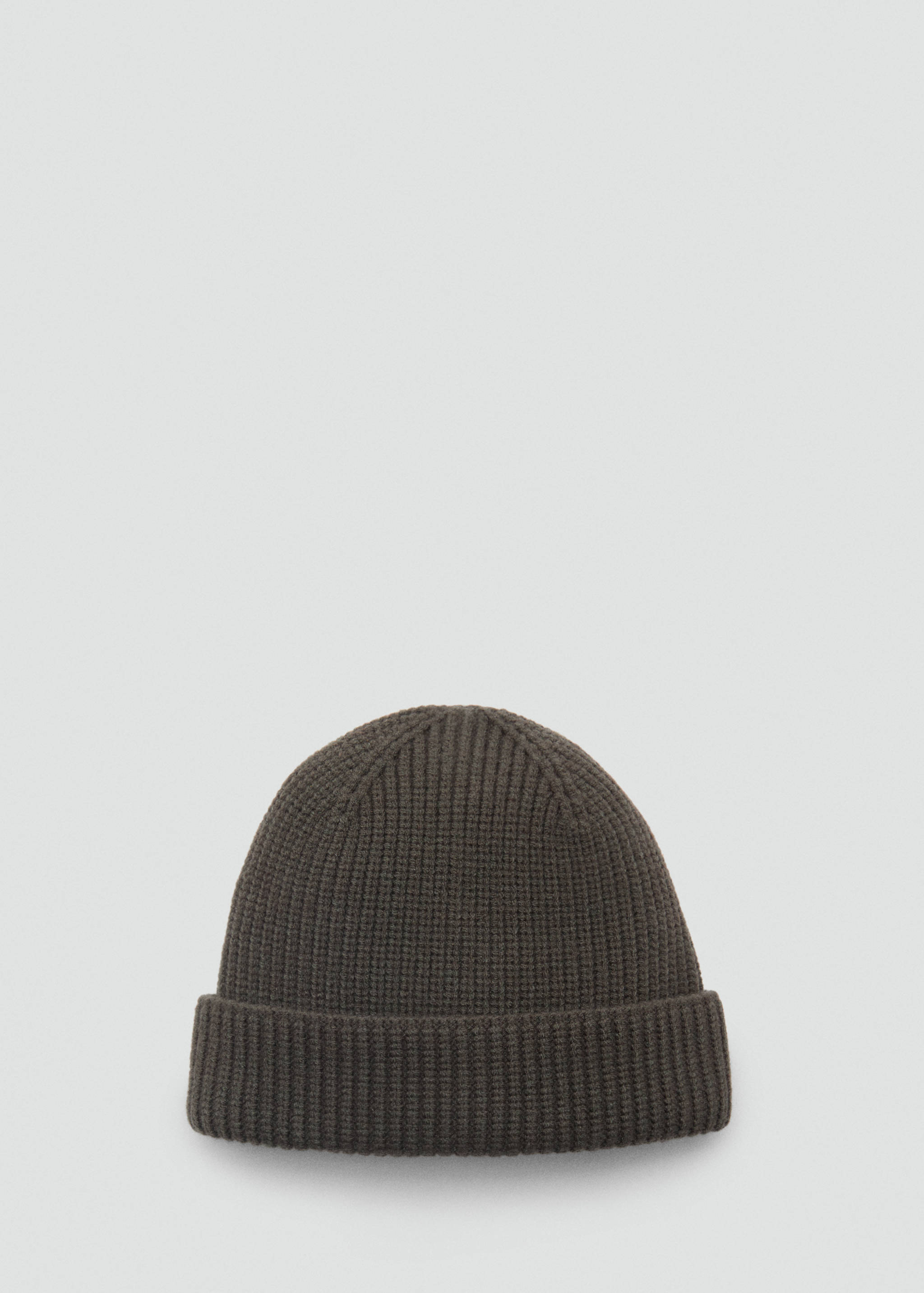 Rib-knit cap - Article without model