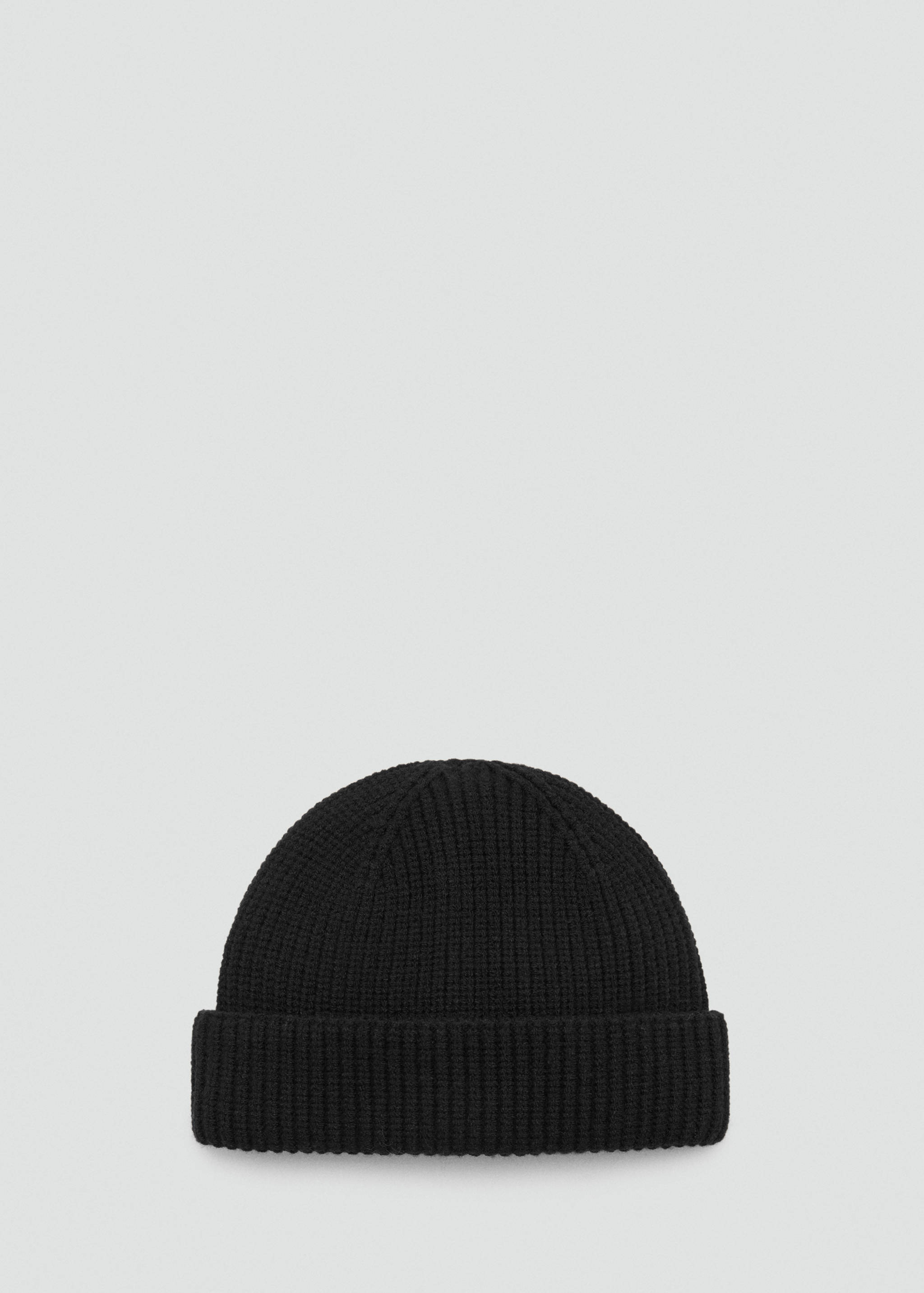 Rib-knit cap - Article without model