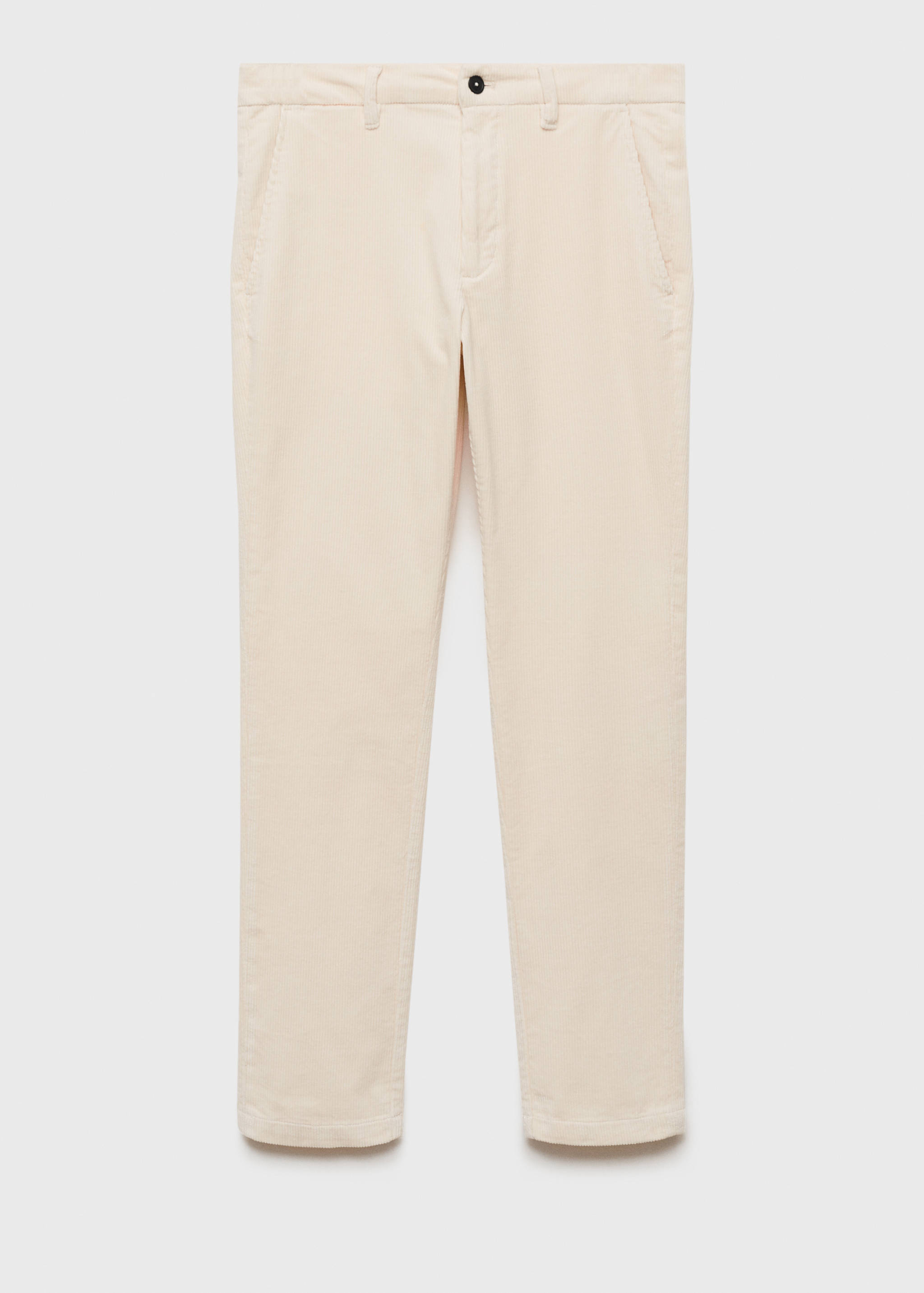 Pantalon velours côtelé slim-fit - Article sans modèle