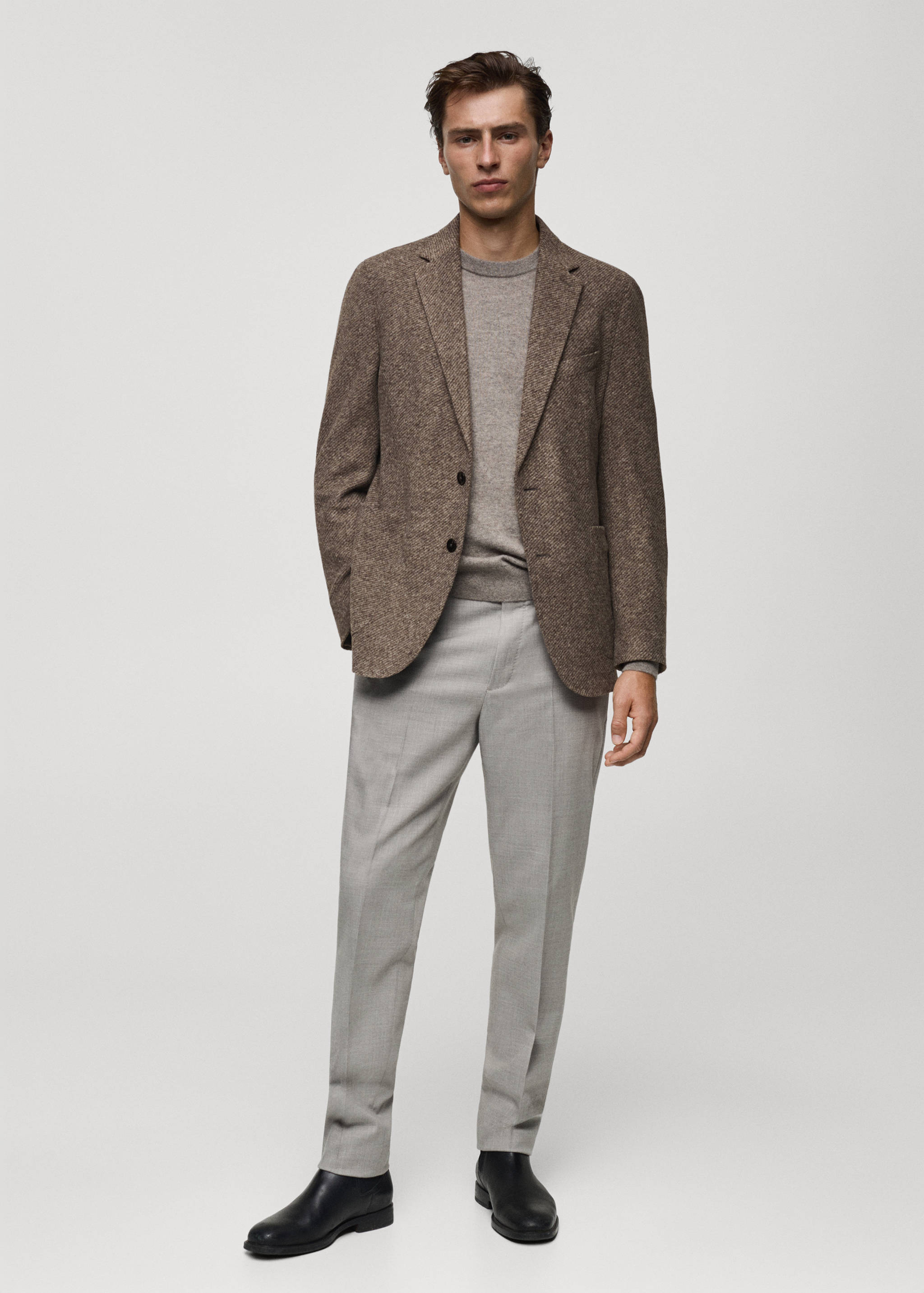 Americana franela lana italiana - Plano general