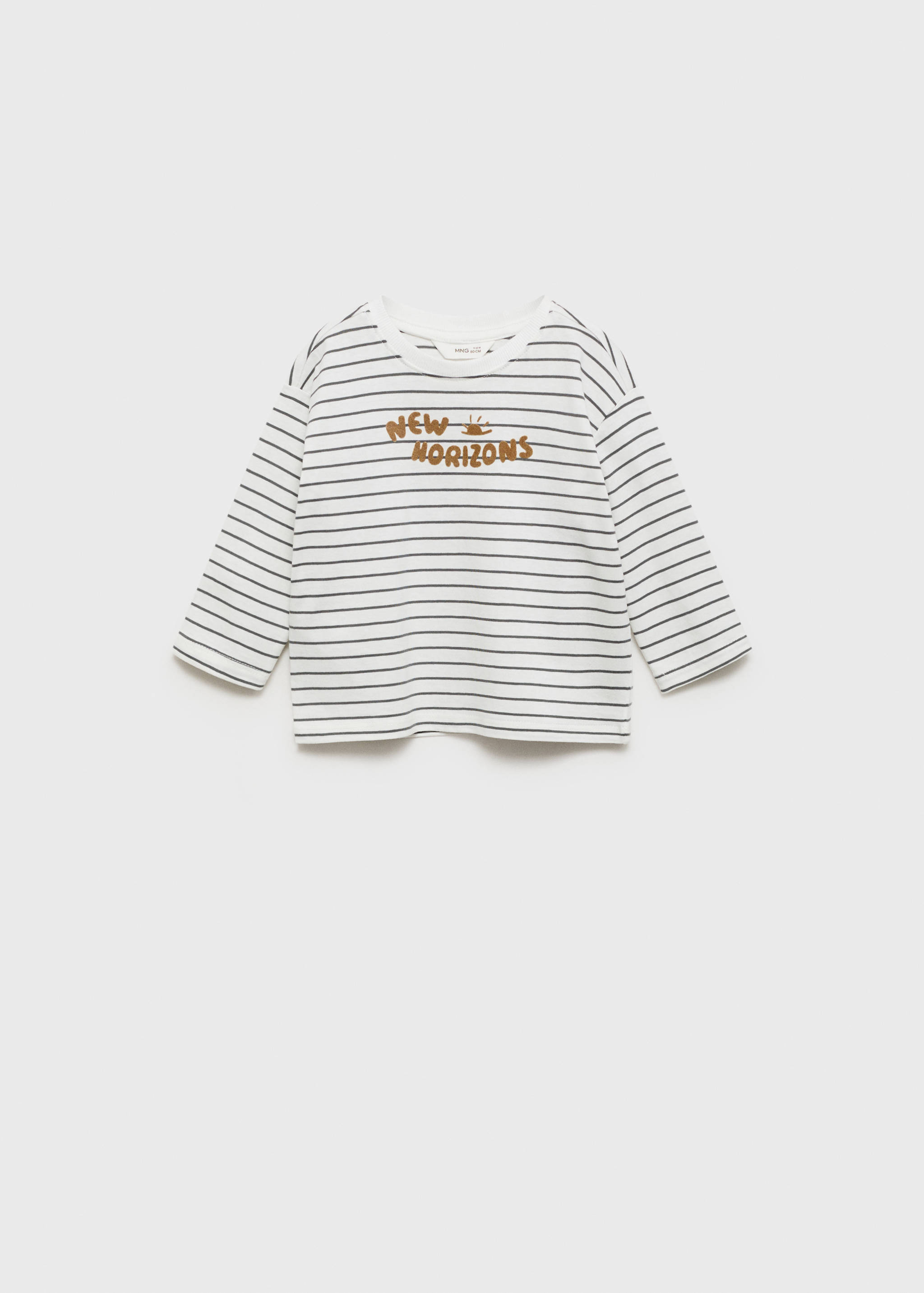 Striped long sleeves t-shirt - Article without model