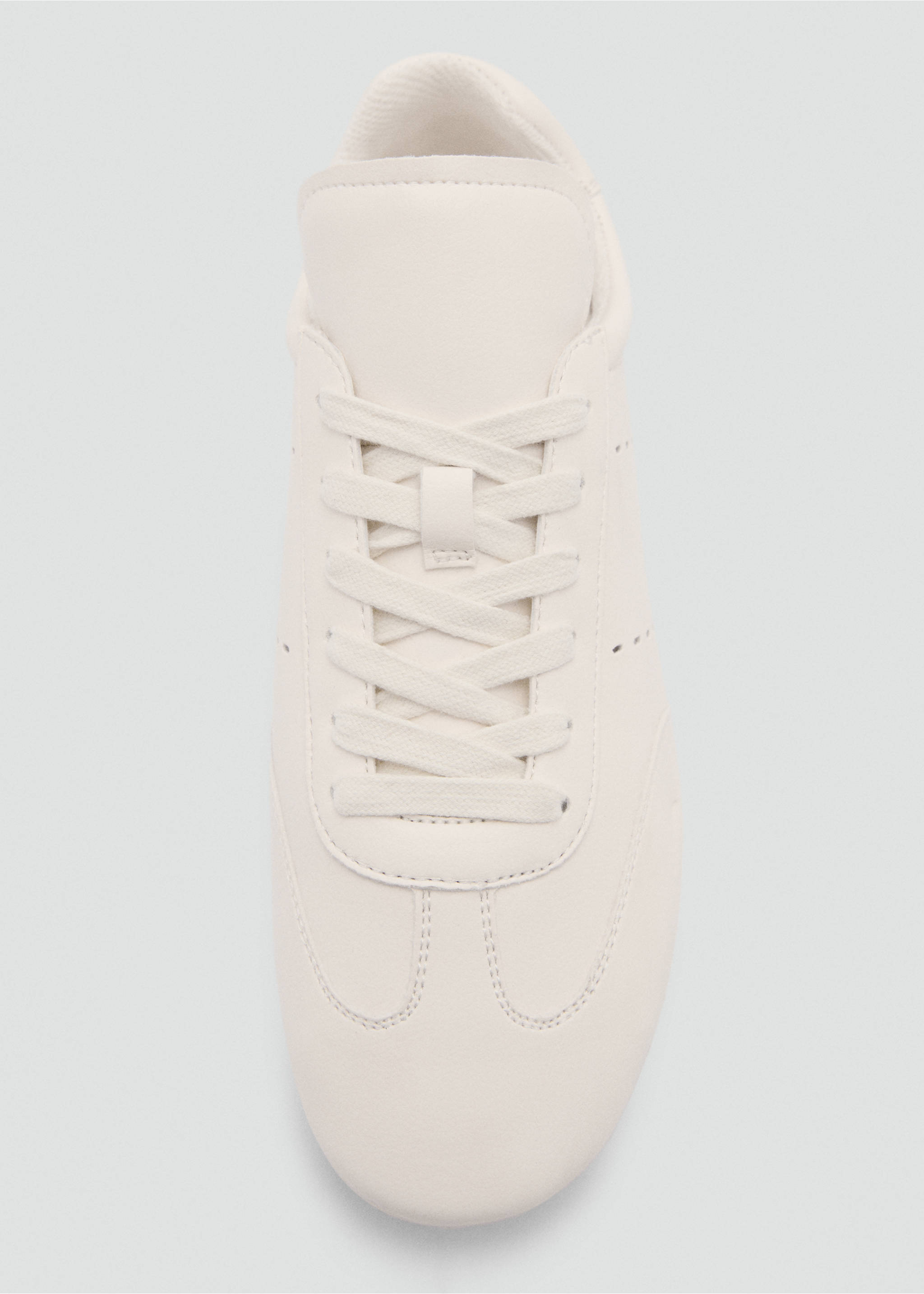 Lace-up sneakers - Details of the article 1, Beige. Ref: 77067928-00.
