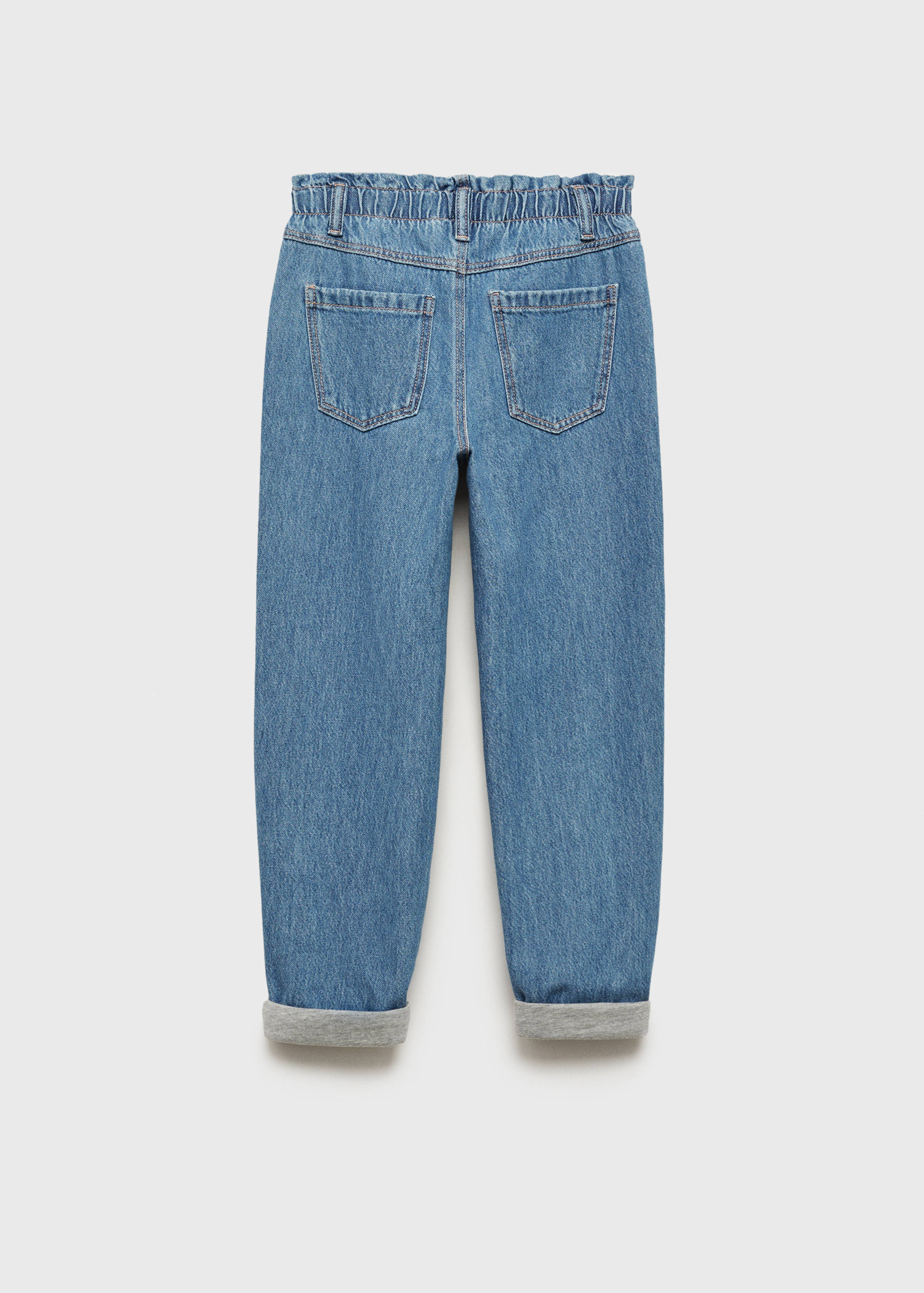 Jeans paperbag inner lining - Reverse of the article