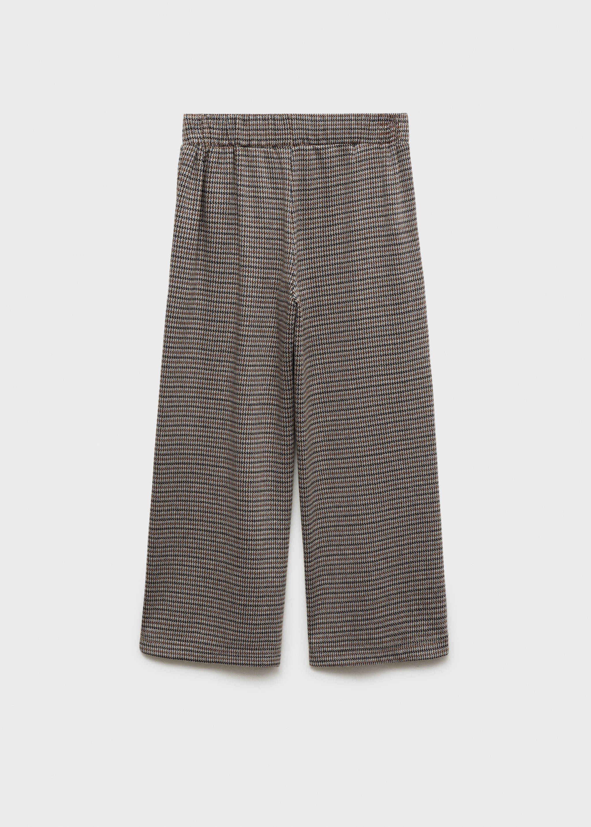 Houndstooth pants - Reverse of the article