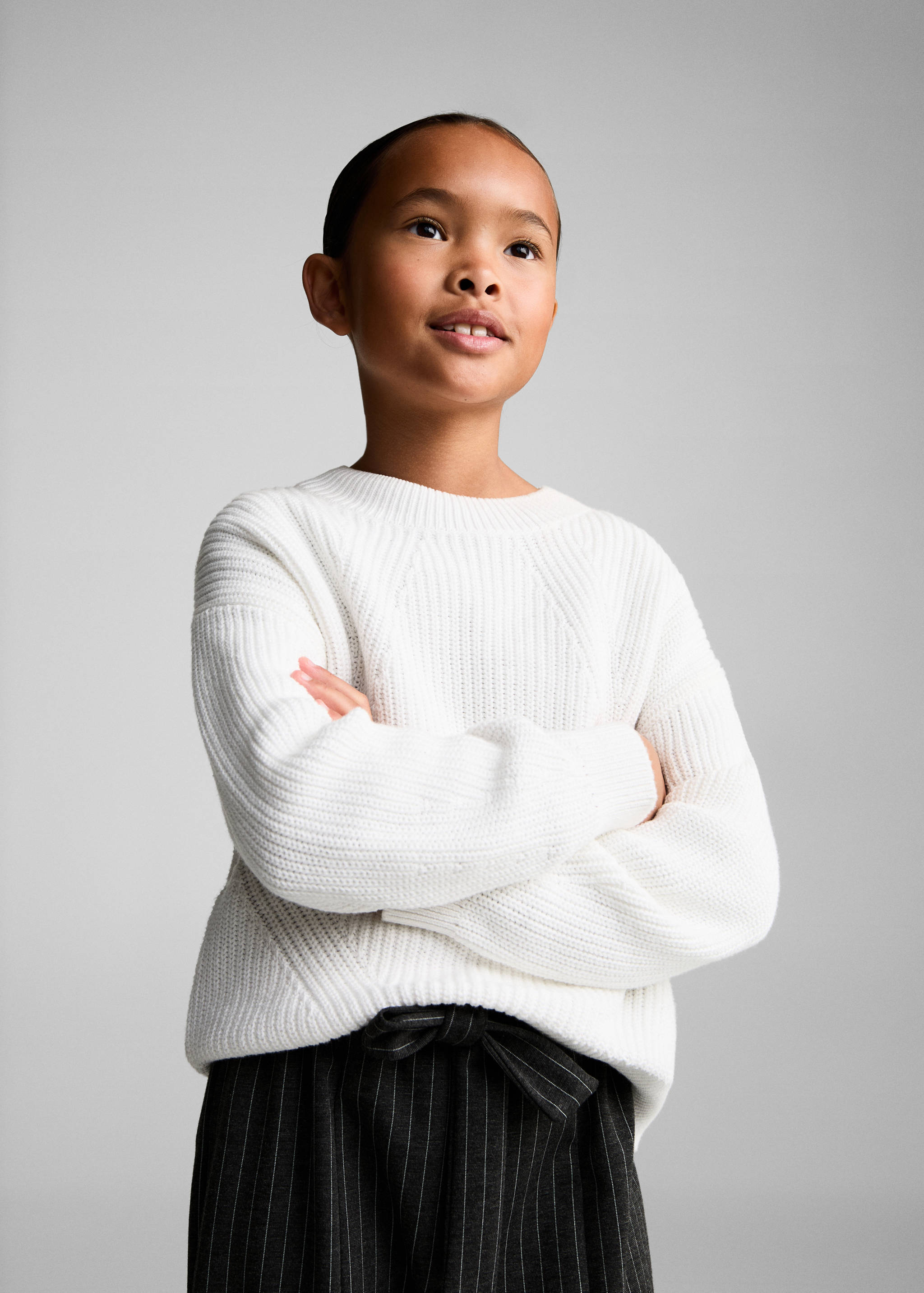 Spodnie culotte w paski - Szczegóły artykułu 1