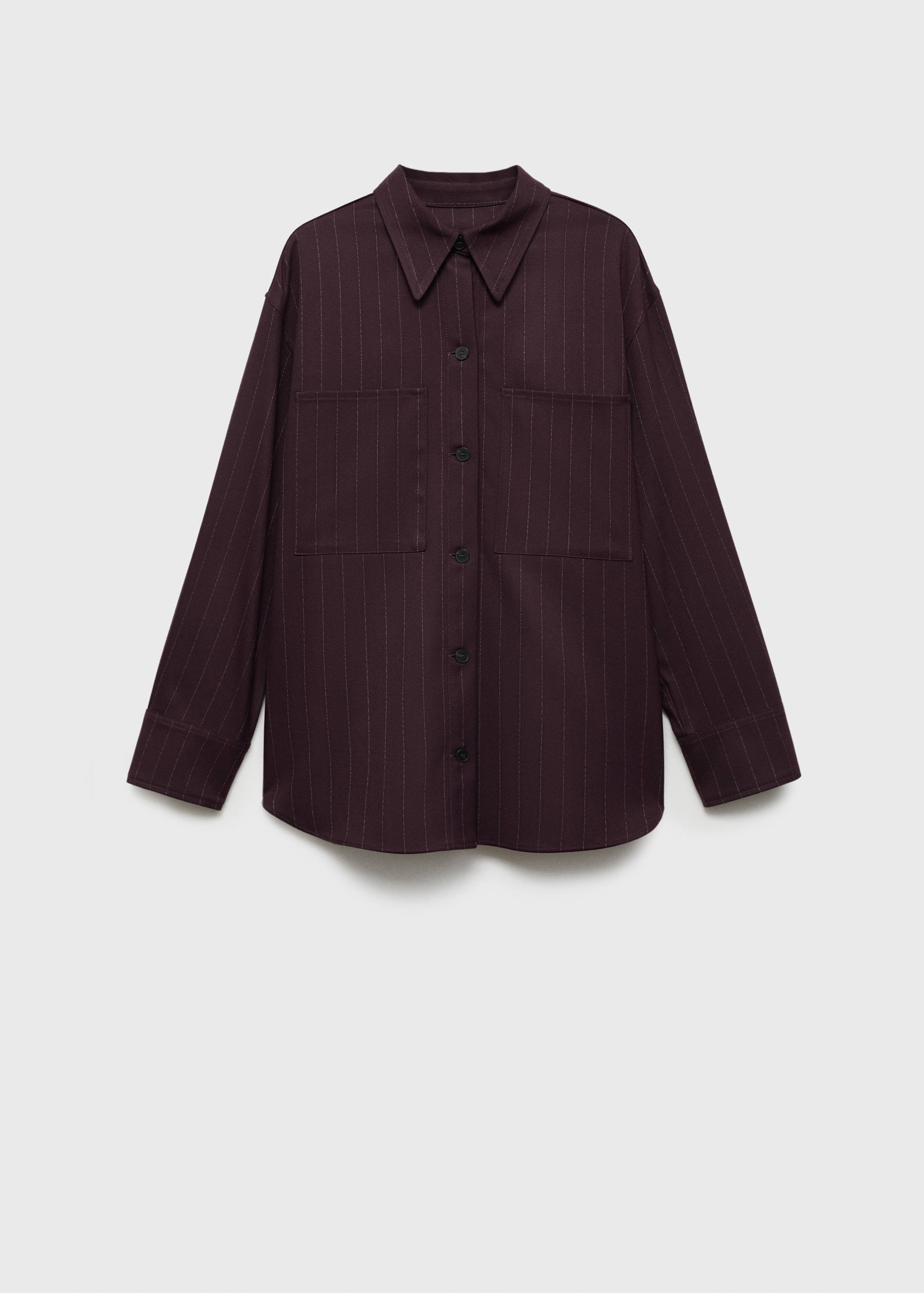 Pinstripe overshirt - Article without model