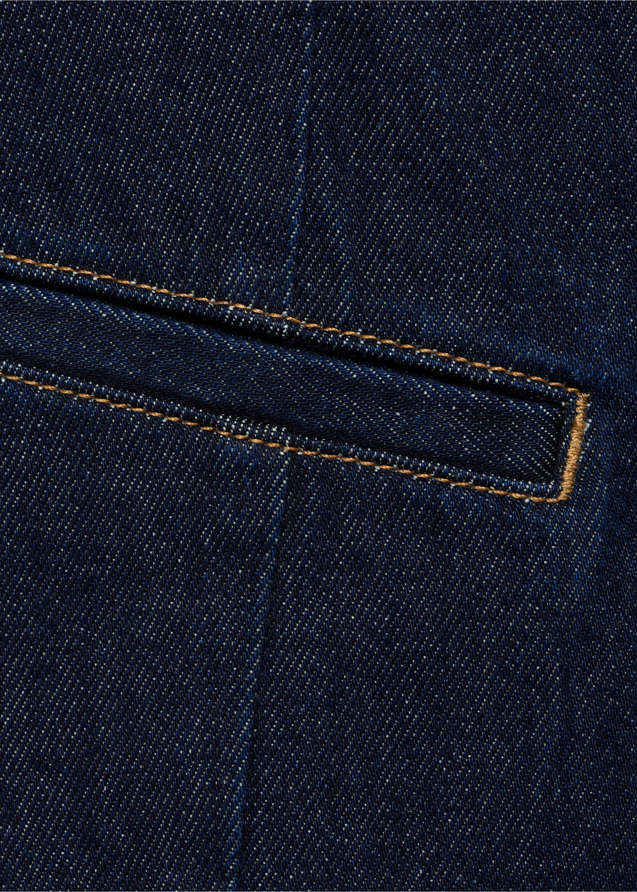 Denimväst rinse-wash - Detaljer om artikeln 0, Blå. Ref: 77068285-00.