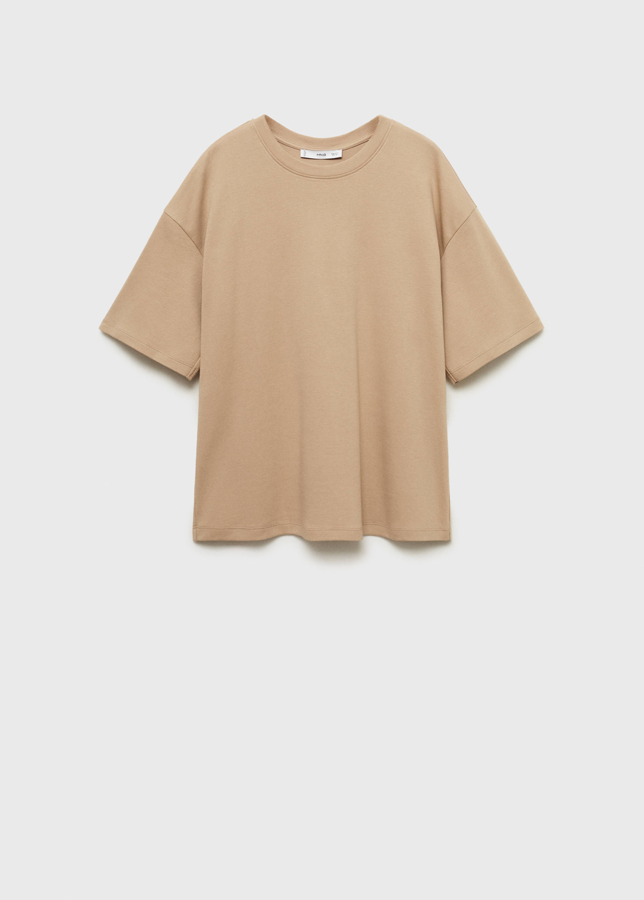 100% cotton oversized t-shirt - Article without model