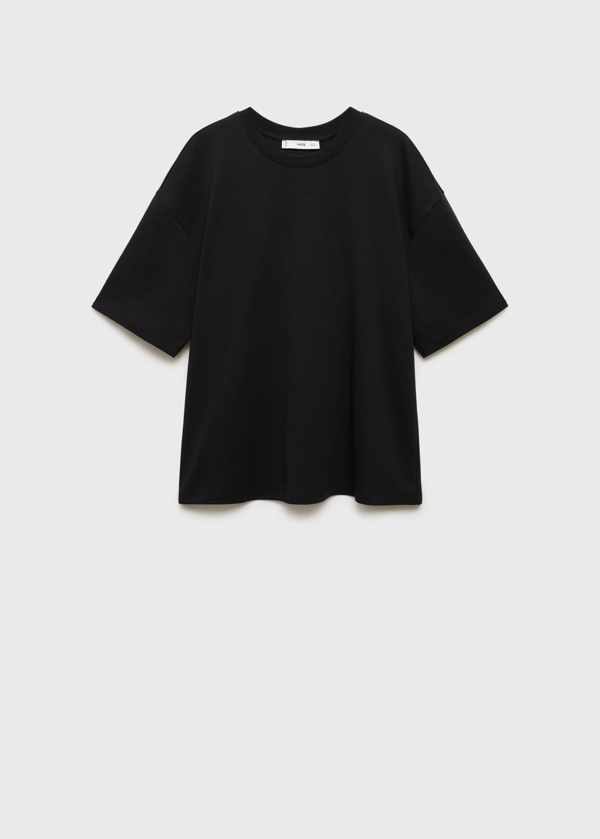 100% cotton oversized t-shirt - Article without model