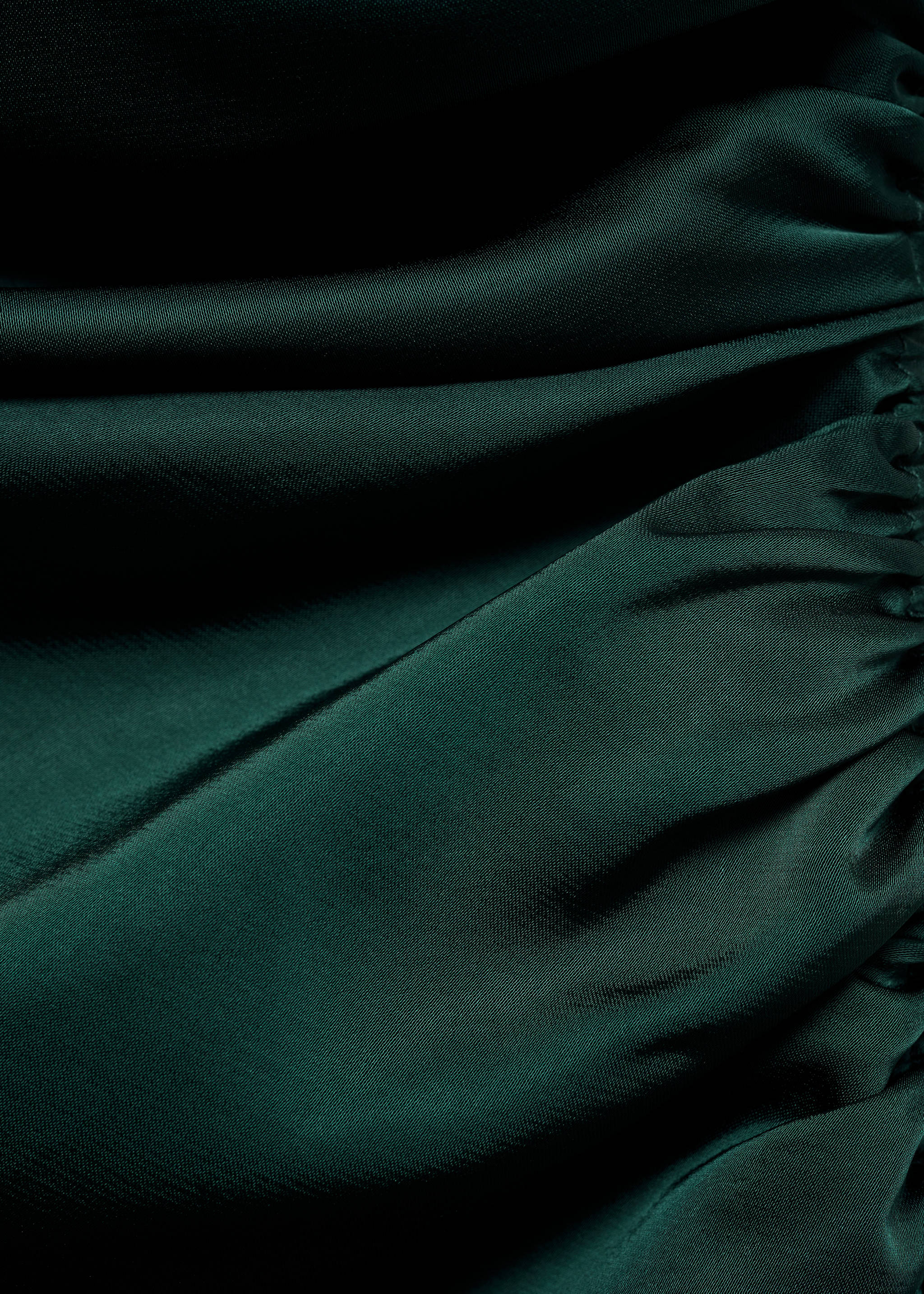 Asymmetrical pleated dress - Details of the article 0