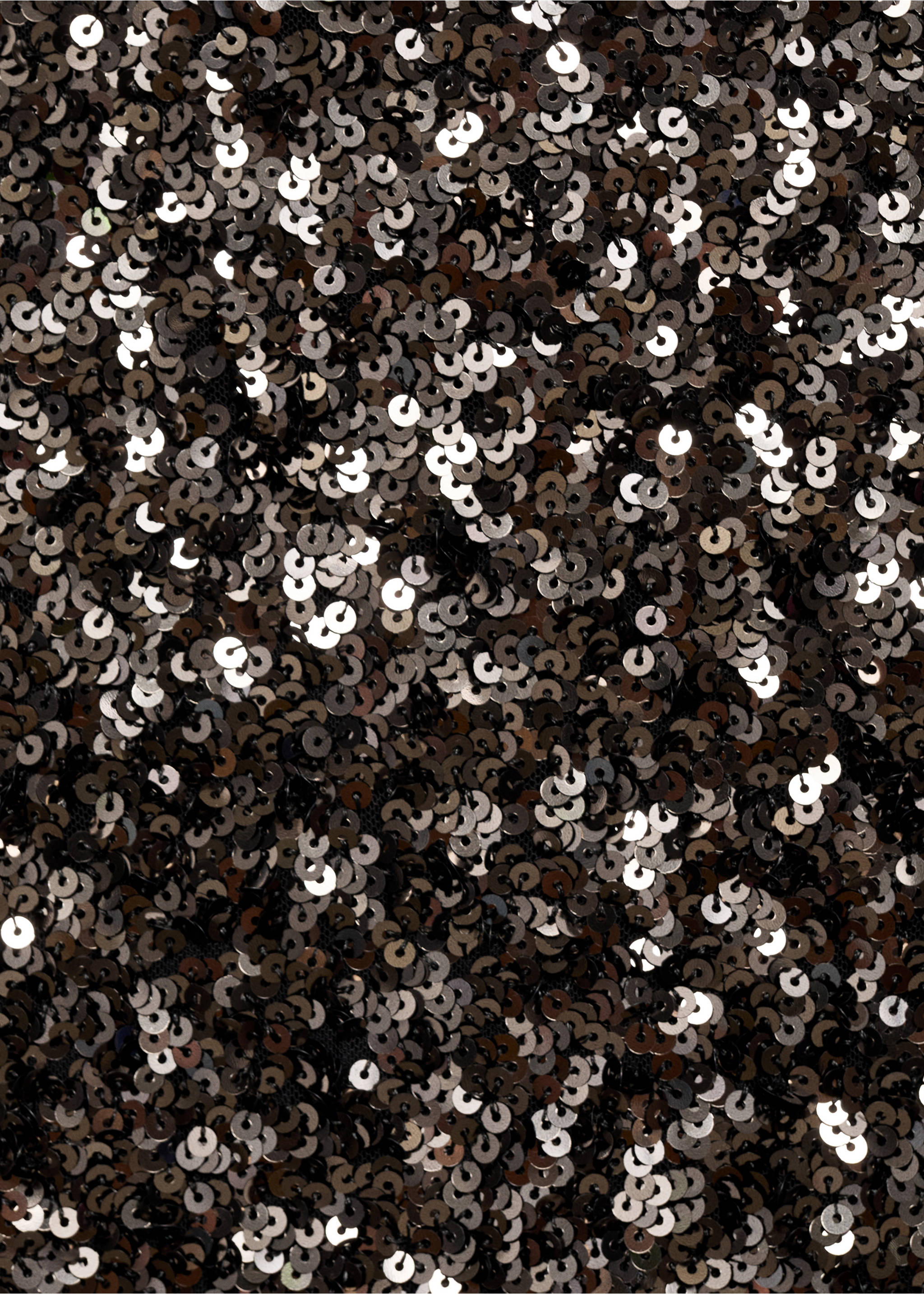 Jupe midi sequins - Détail de l'article 0, Gris anthracite. Ref: 77069060-00.