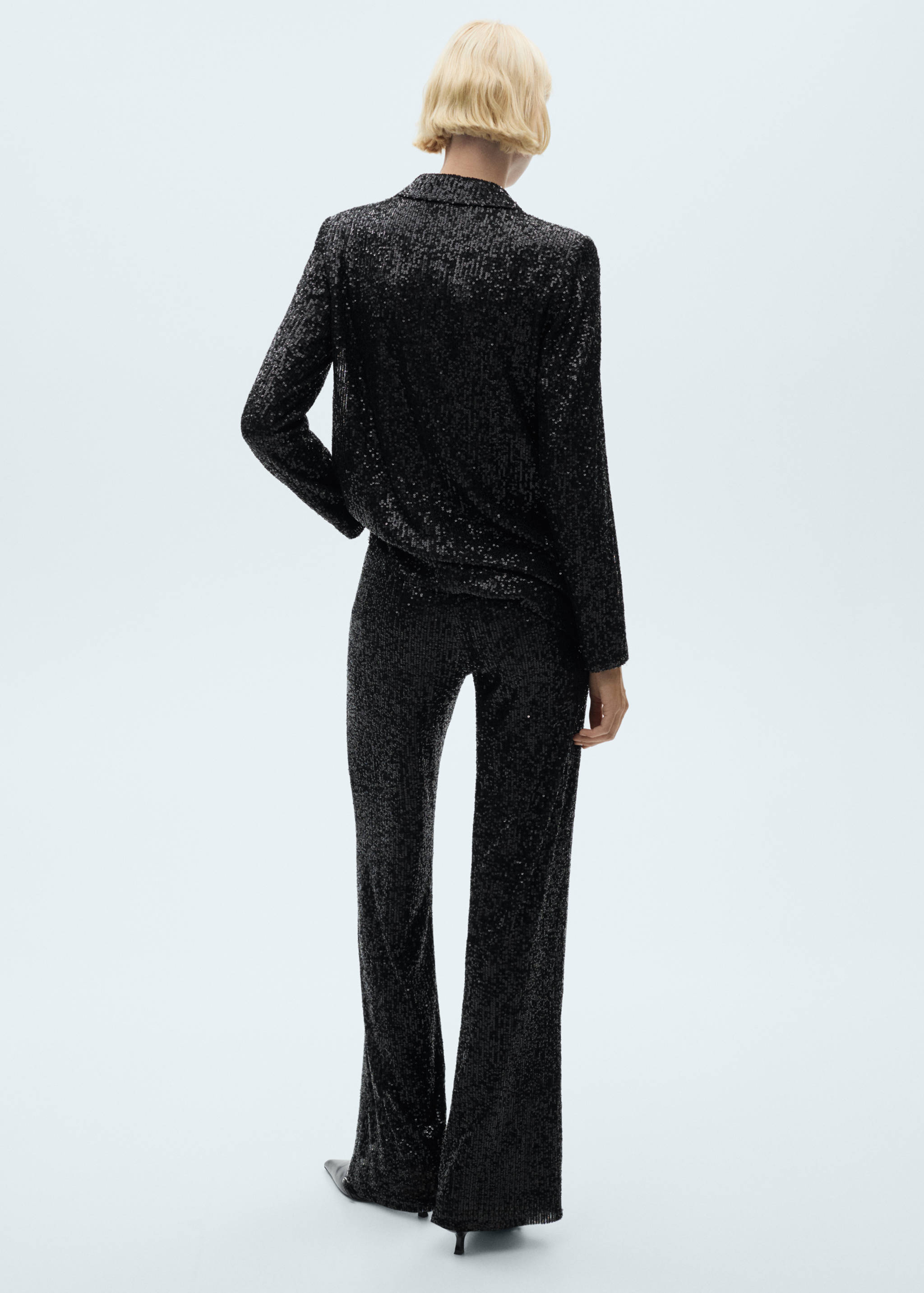 Sequin suit jacket - Reverse of the article