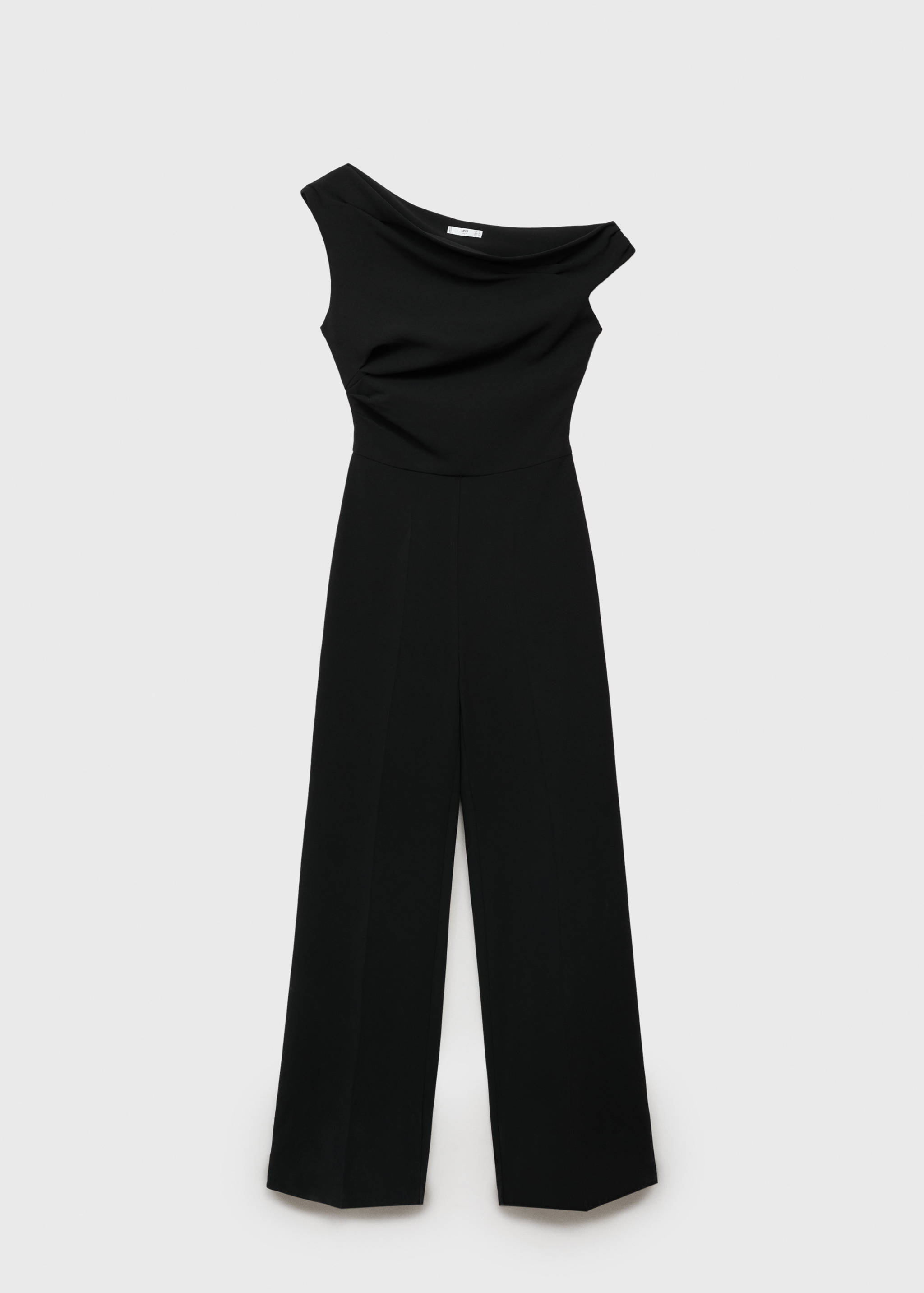 Asymmetrical jumpsuit with draped detail - Article without model