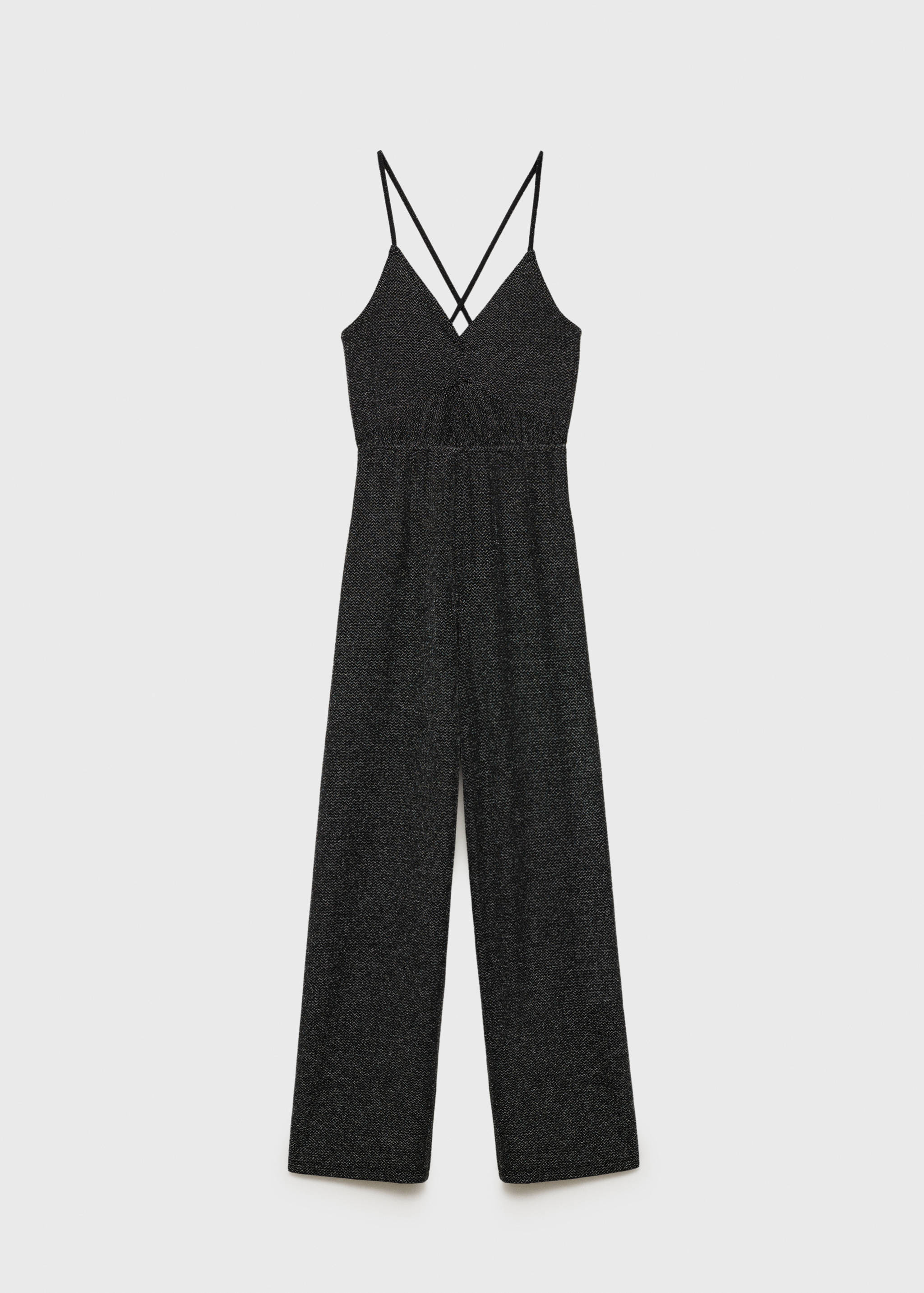 Lurex long jumpsuit - Article without model