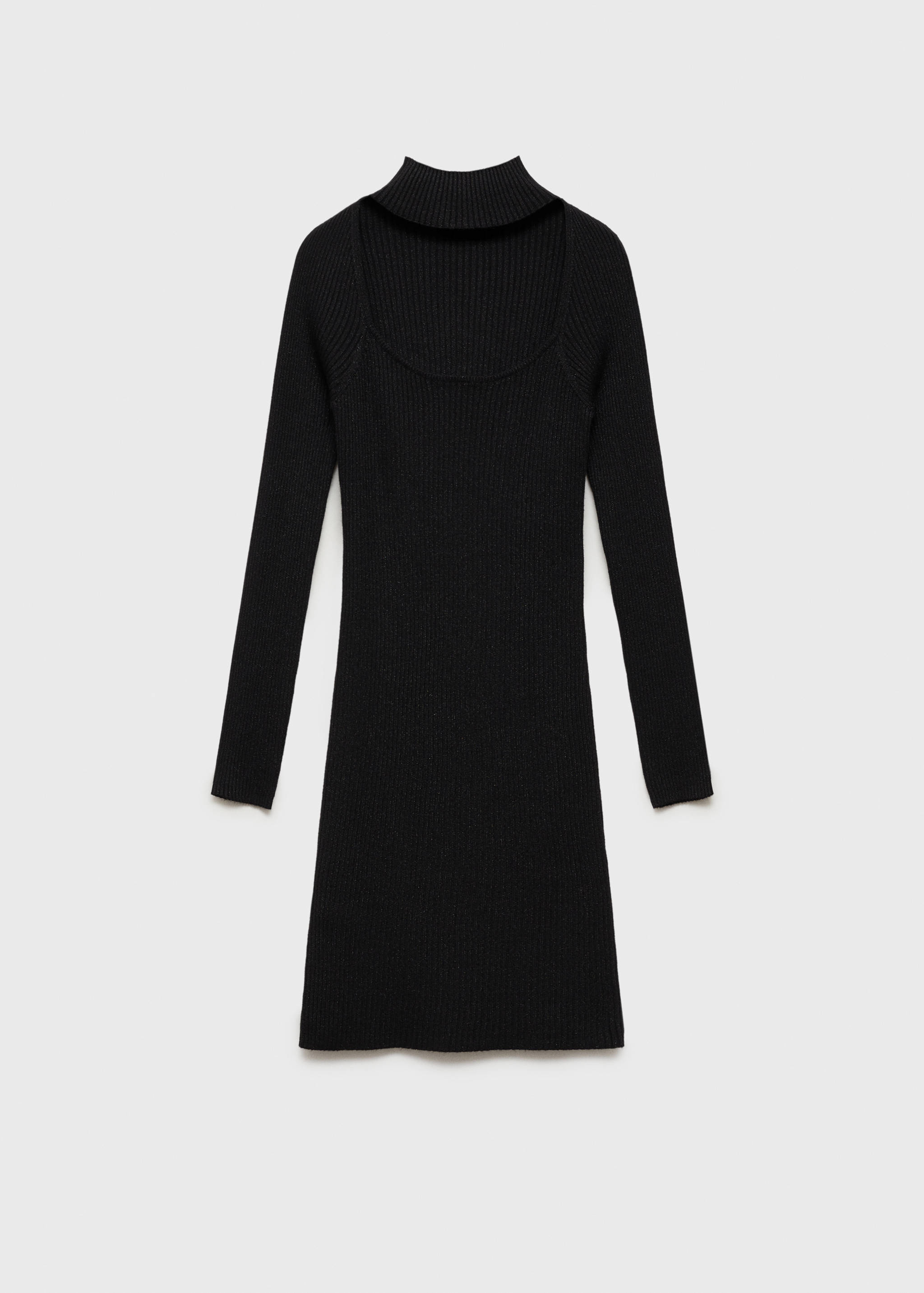 Vestit canalé lúrex - Article sense model