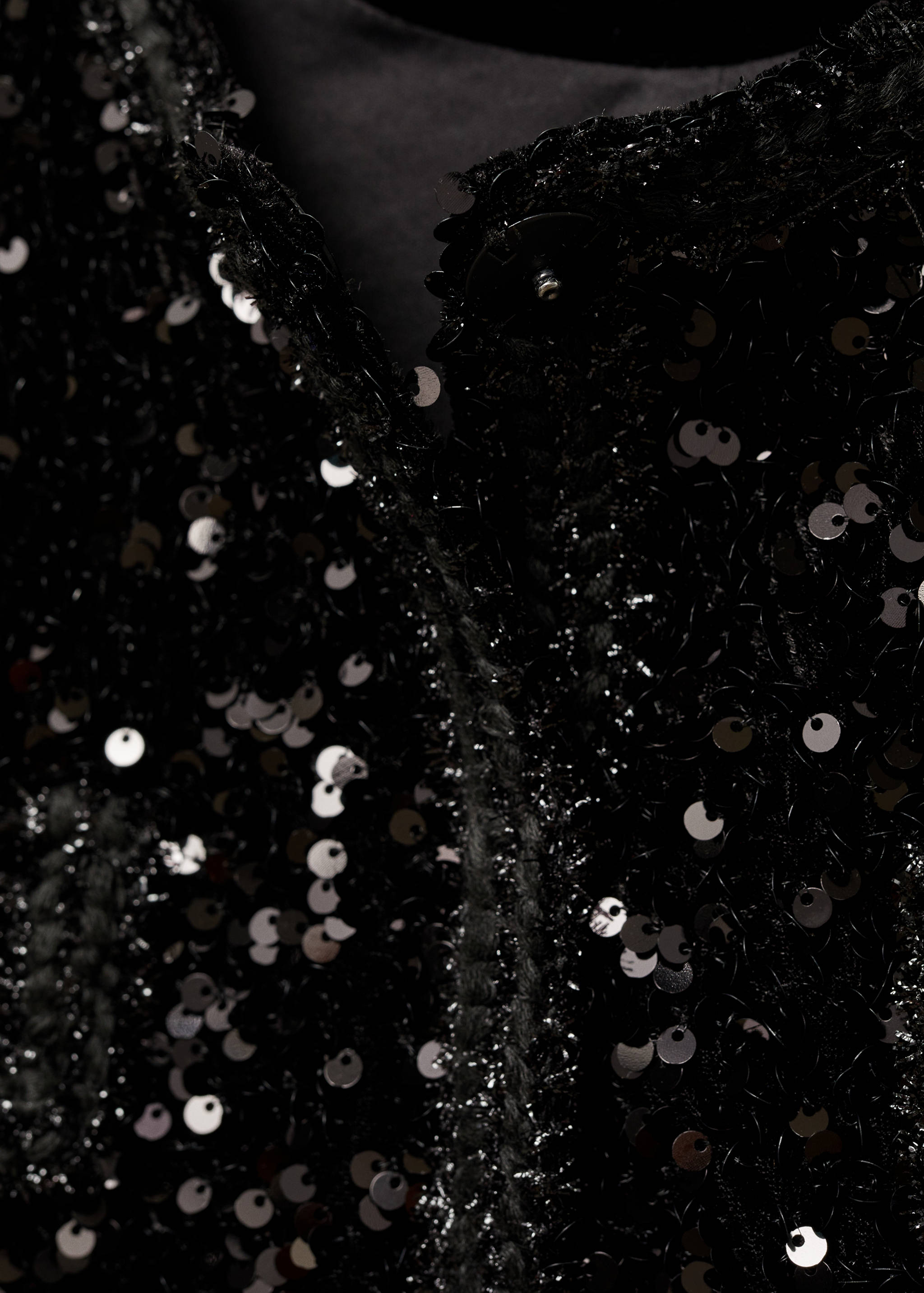 Sequin jacket with pockets - Details of the article 8